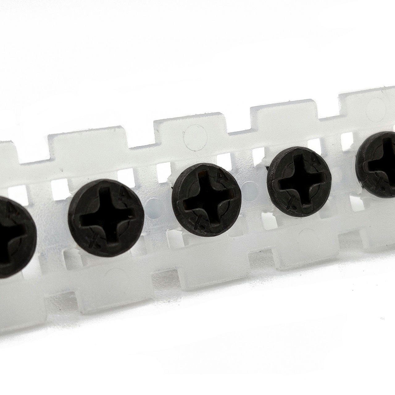 adunox Schnellbauschraube Magazinschrauben Faserplattenschrauben Hi-Lo-Gewinde phosphatiert PH2, (500 St)