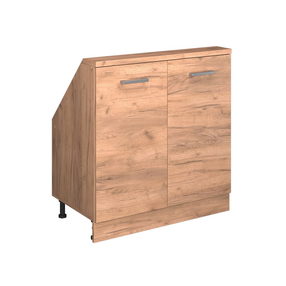Vicco Unterschrank R-Line, Goldkraft Eiche, 80 günstig online kaufen