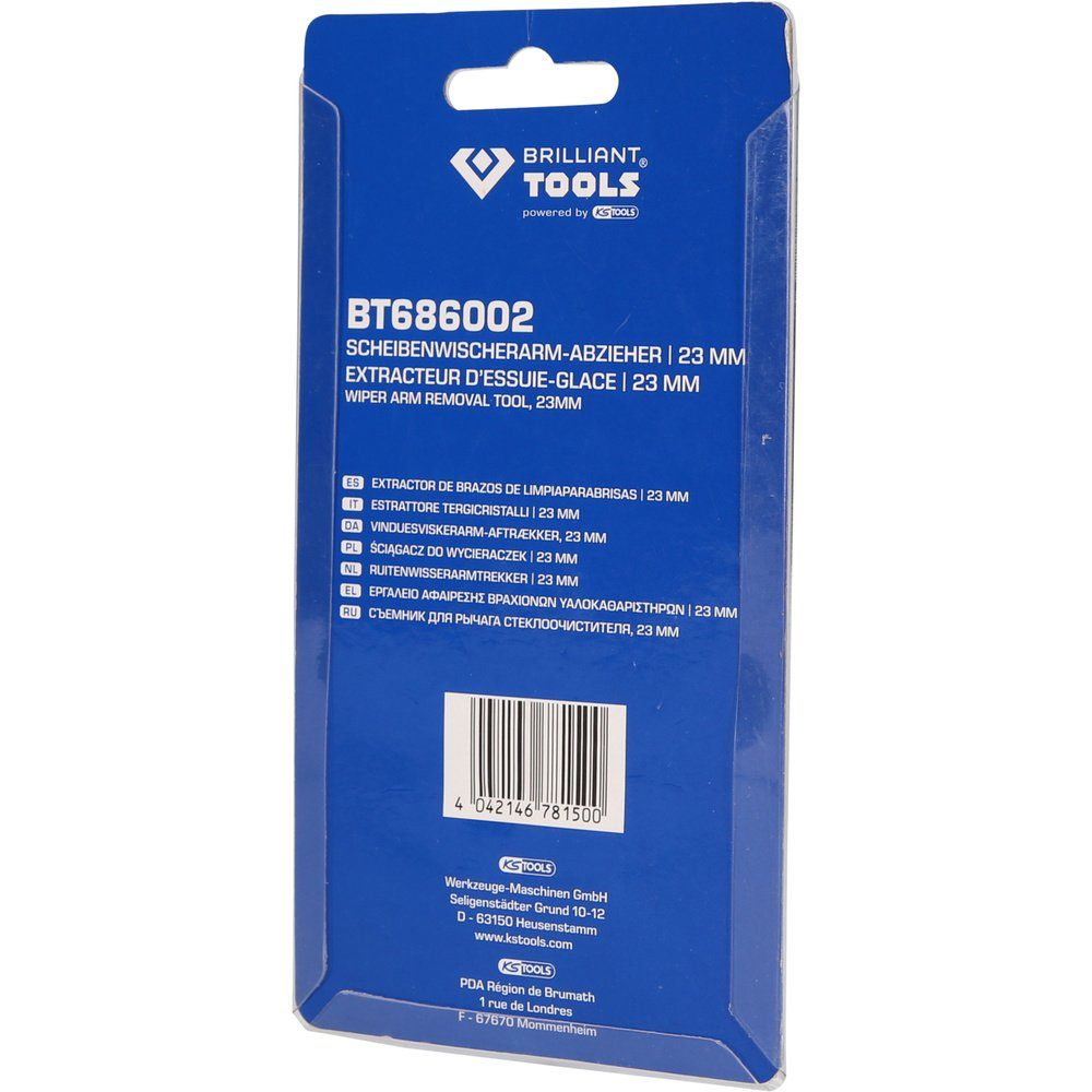 Brilliant Tools Abziehbesen Brilliant Tools BT686002 Scheibenwischerarm-Abzieher
