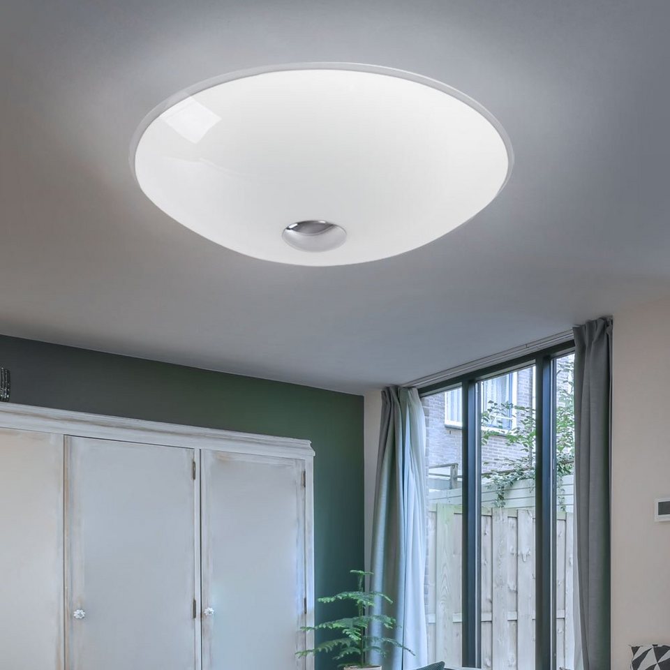 EGLO LED Deckenleuchte, LED 18 Decken Watt Wand Leuchte 360° Sensor Lampe  Bewegungsmelder