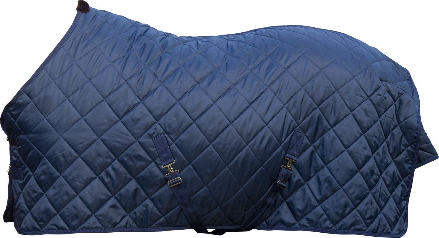 HKM Mini Pferdedecke Dunkelblau Größe 85 - Leichter Sommer-Cooler Für Ponys