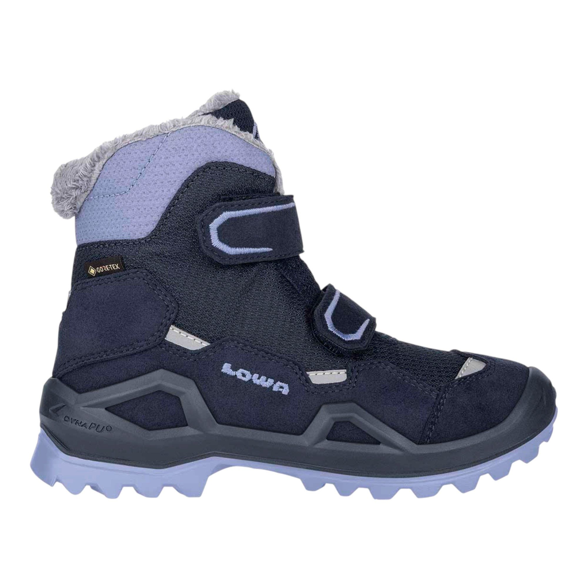 Lowa Winterschuhe Milo Evo GTX Mid (Klettverschluss, Textil/Synthetik) Winterstiefel