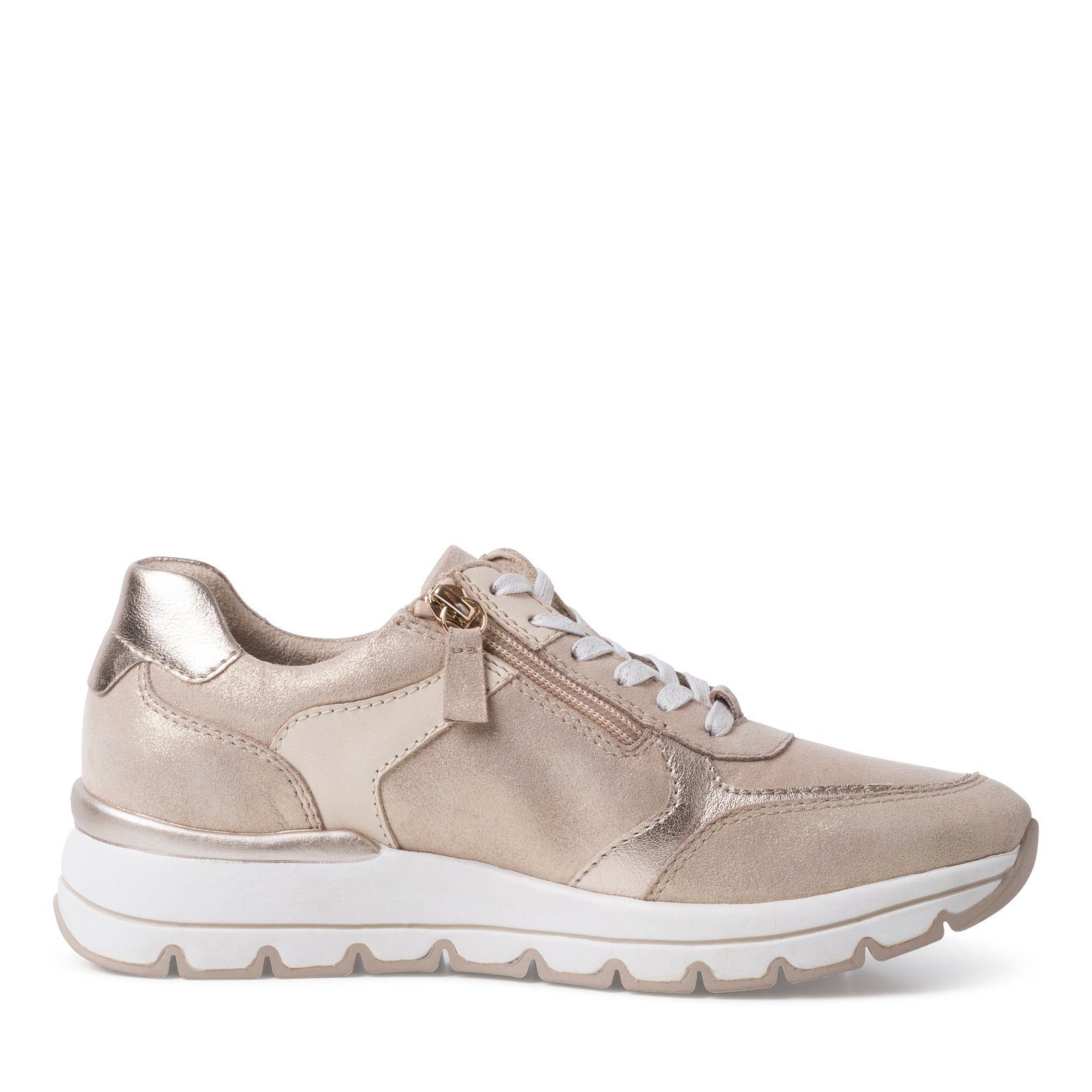 Tamaris Tamaris COMFORT-Lining Damen Sneaker 1-23719-28-116 CHAMPAGNE COMBI Sneaker