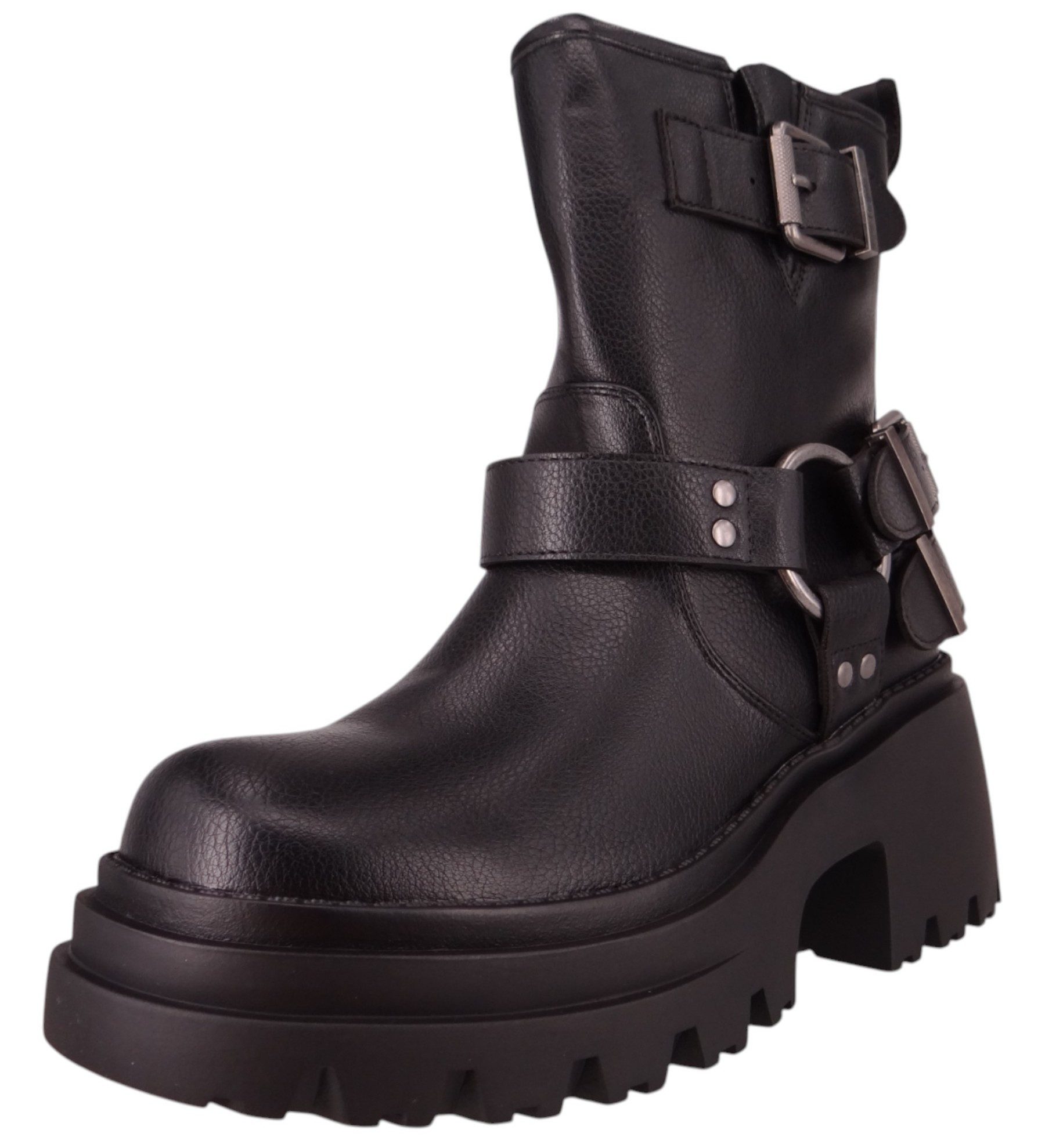 Buffalo 1220067 Bravr Biker Lo Black Сапогиette