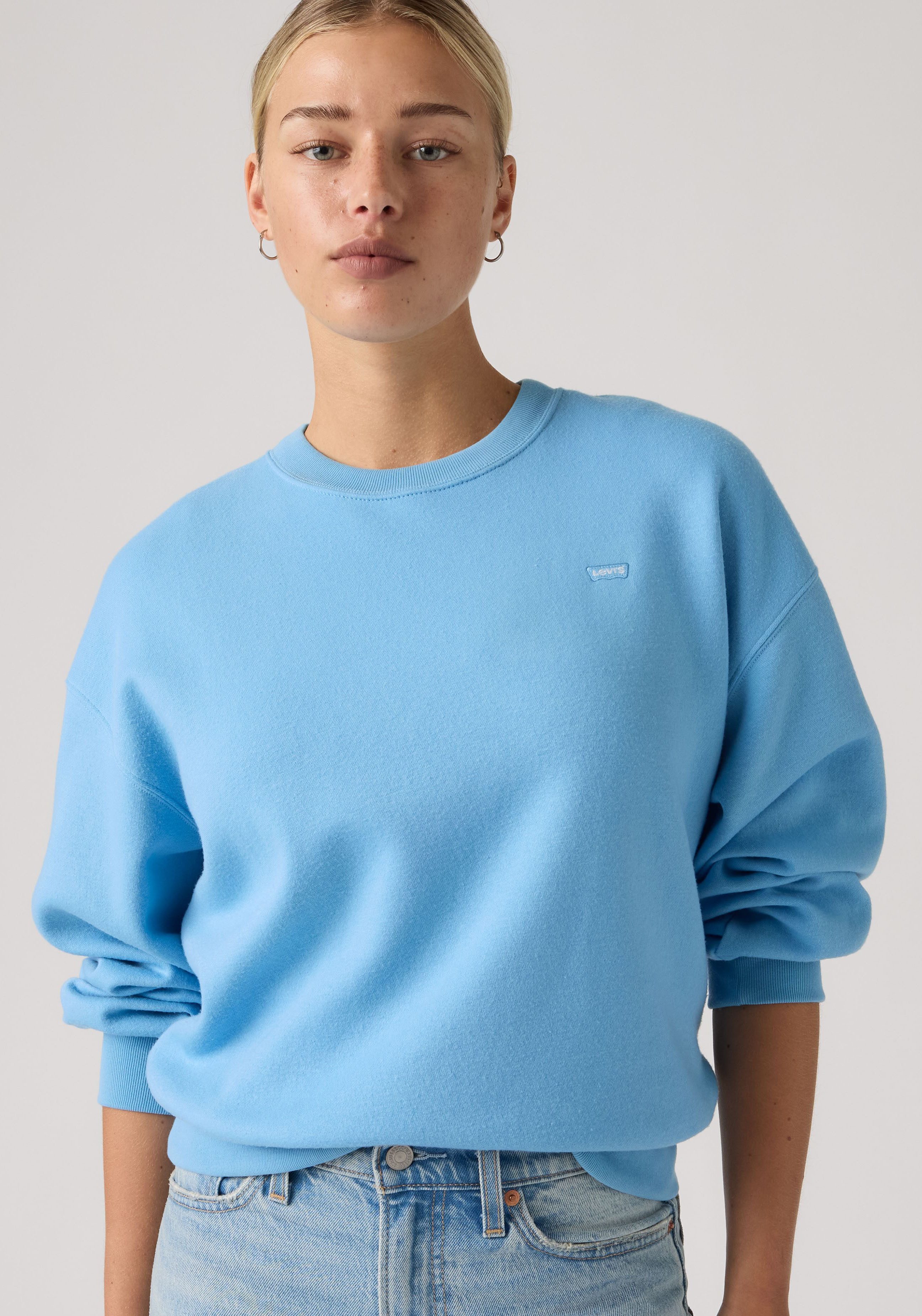 Levi's® Sweatshirt EVERYDAY CREW SWEATSHIRT mit kleinem Logo auf der Brust – Bild 2 von 5