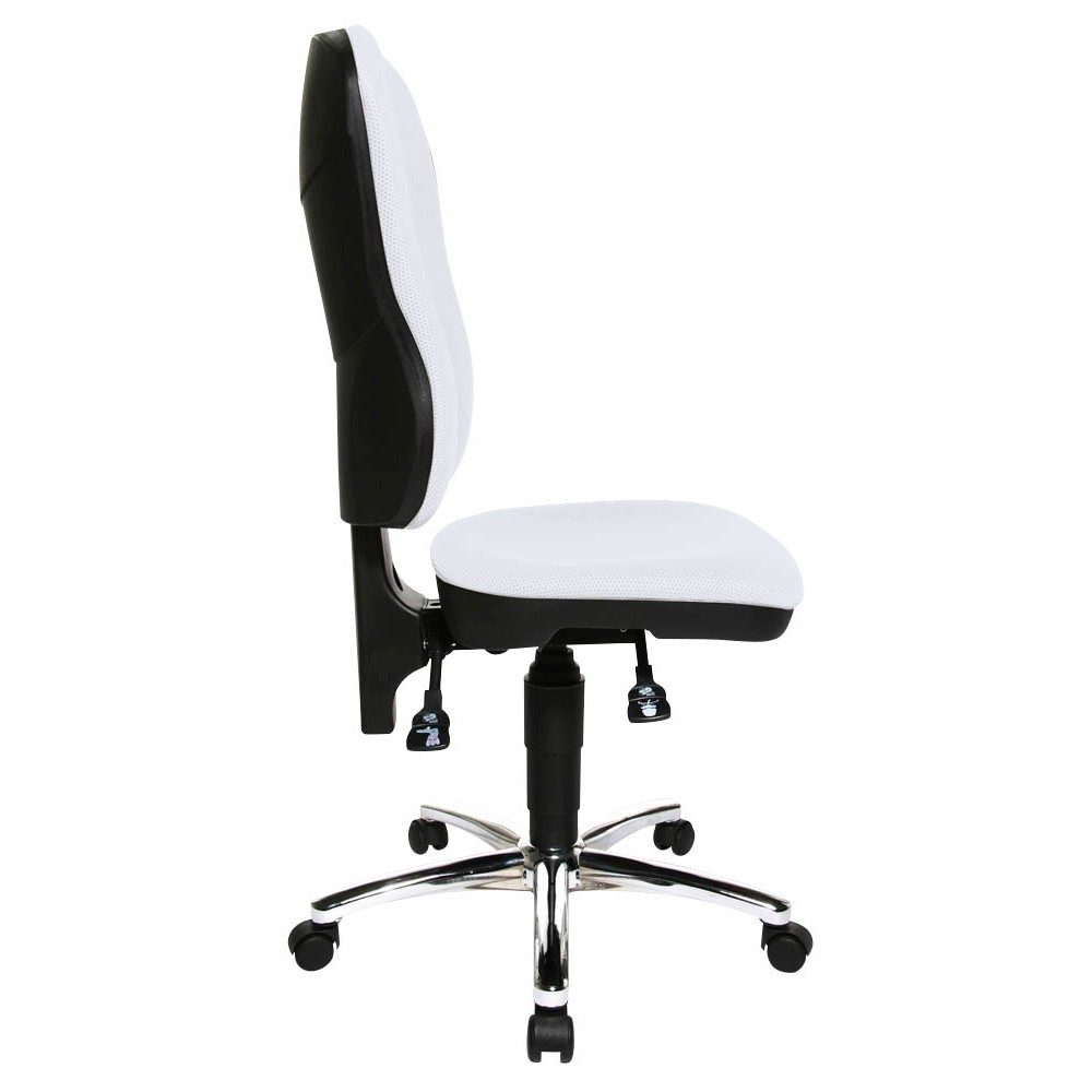 TOPSTAR Bürostuhl 1 Stuhl Bürostuhl Steel Point 80 - weiß