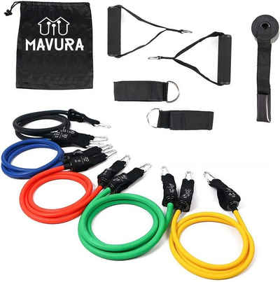 MAVURA Trainingsband MAVURASports Widerstandsbänder Set Fitnessbänder Resistance Bands, Training Bänder Ganzkörpertraining Sport Bänder