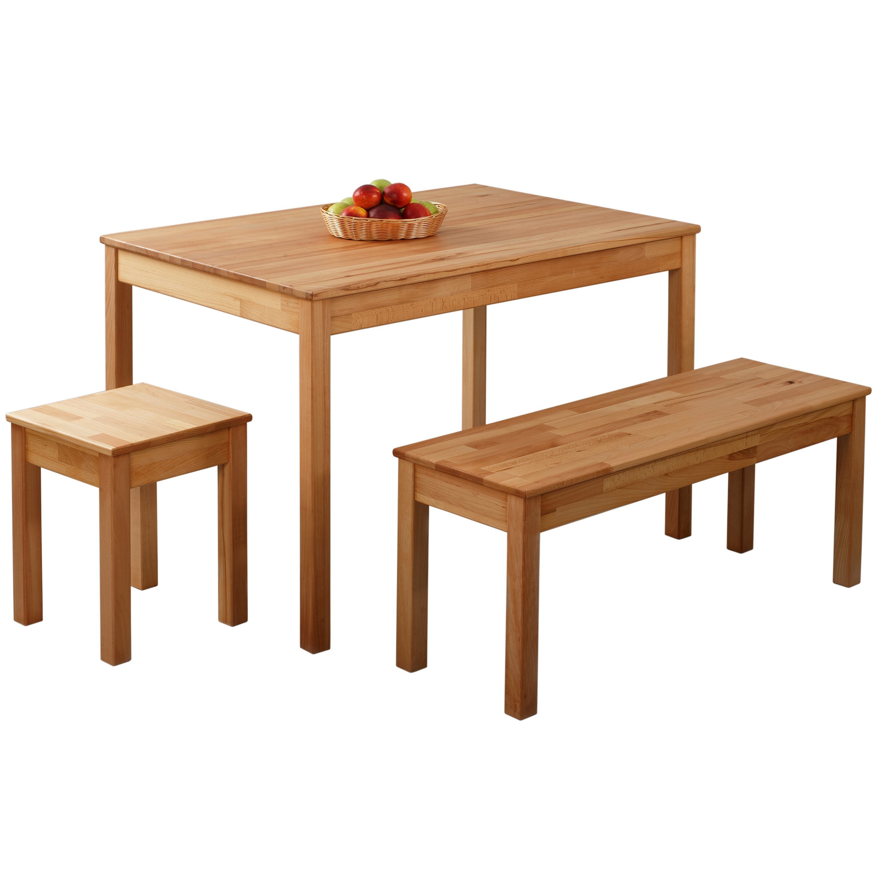 Krok Wood Sitzbank Tomas aus Massivholz in Buche