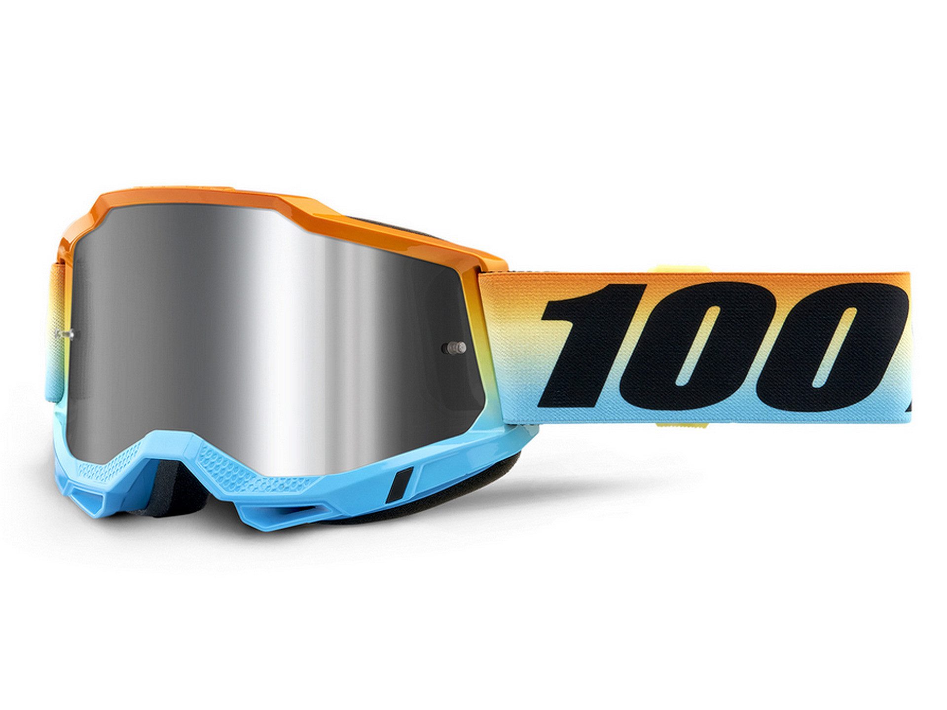 100% Fahrradbrille, MTB-Brille Goggle Accuri 2, Mirror Lens