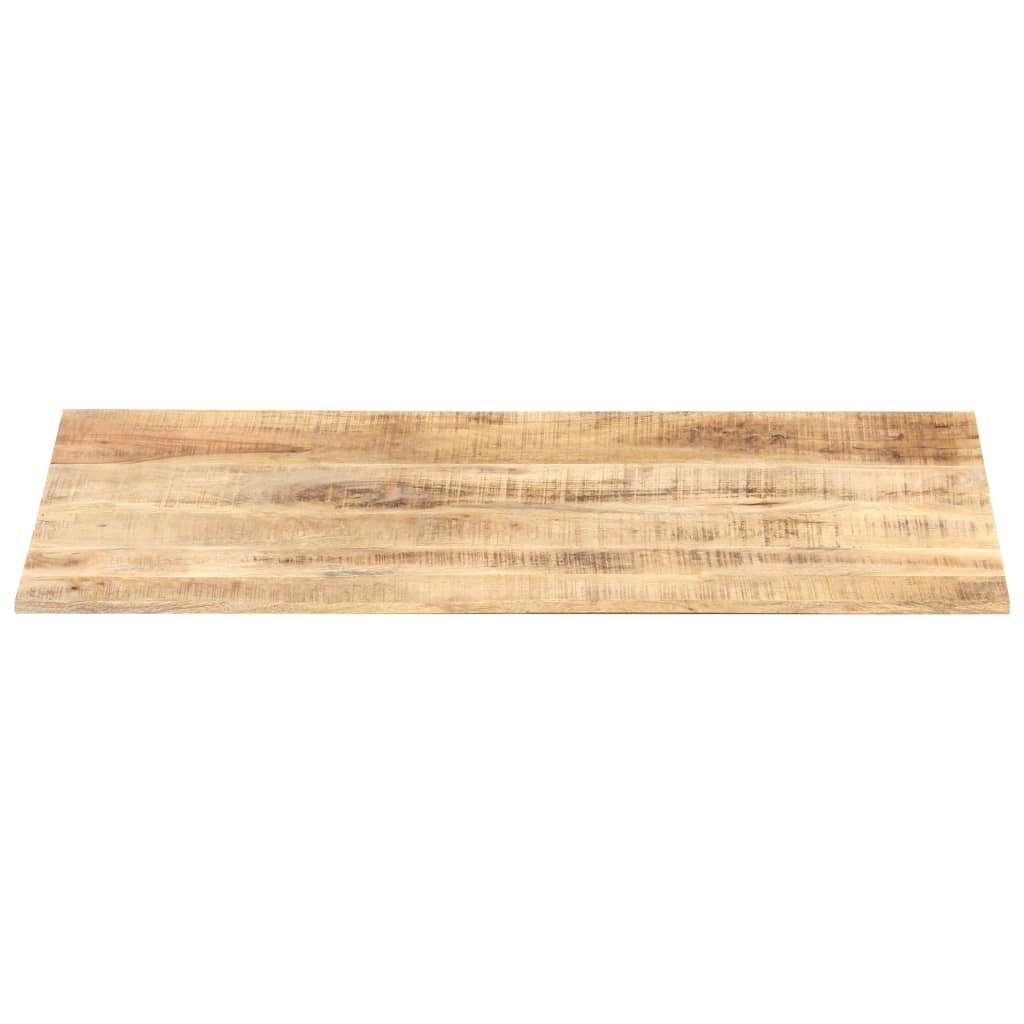 vidaXL Tischplatte Tischplatte Massivholz cm mm 100x60 Mango St) 15-16 (1