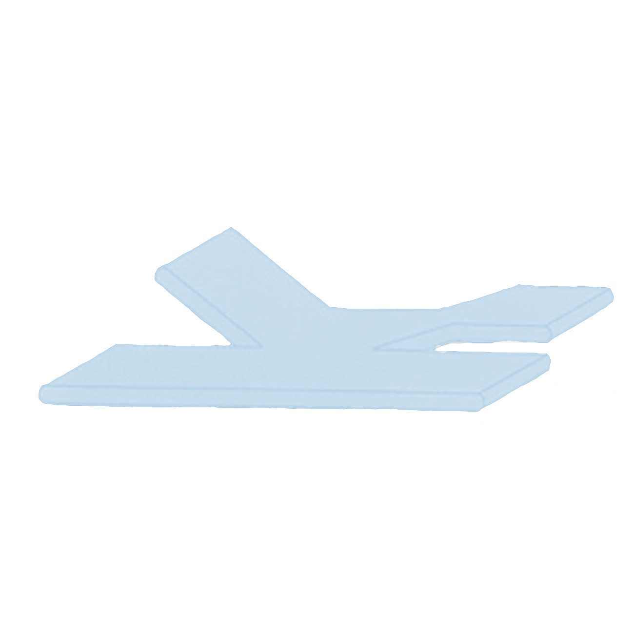 Dormisette Spannbettlaken Dormisette Duo Split Topper Spannbettlaken, Stretch-Jersey, Gummizug: Rundumgummizug, (1 Stück), Topper Spannbettlaken für Topper mit 2 Einschitten (Kopf- und Fußteil)