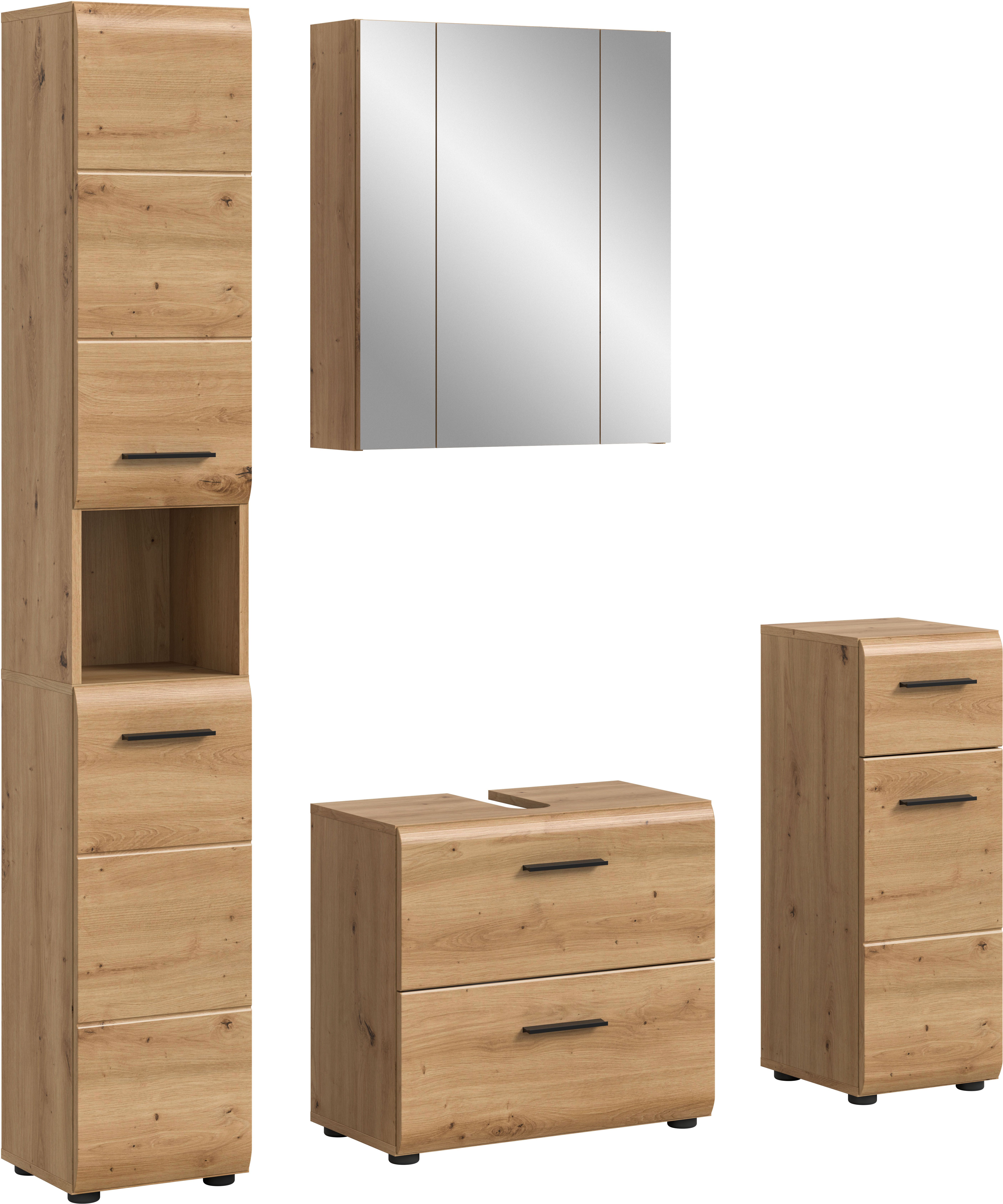 INOSIGN Badezimmer-Set, (Set, 4-St), Florenz, Badkombination günstig online kaufen