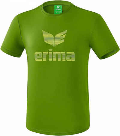 Erima T-Shirt Essential Twist of Lime Shirt Logo mit 3D-Optik