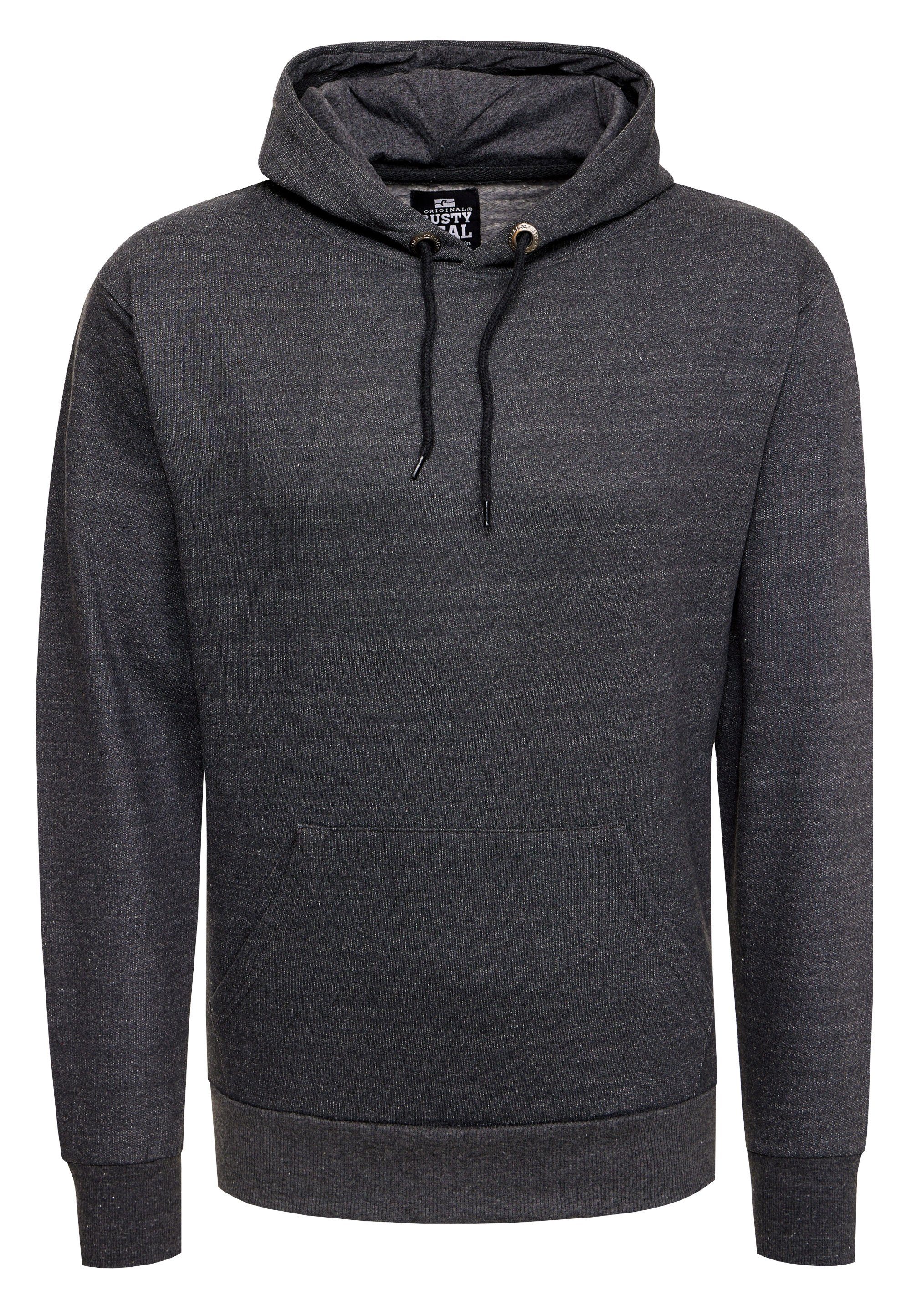 bequemer Neal Kapuzensweatshirt in anthrazit Rusty Regular Fit-Passform