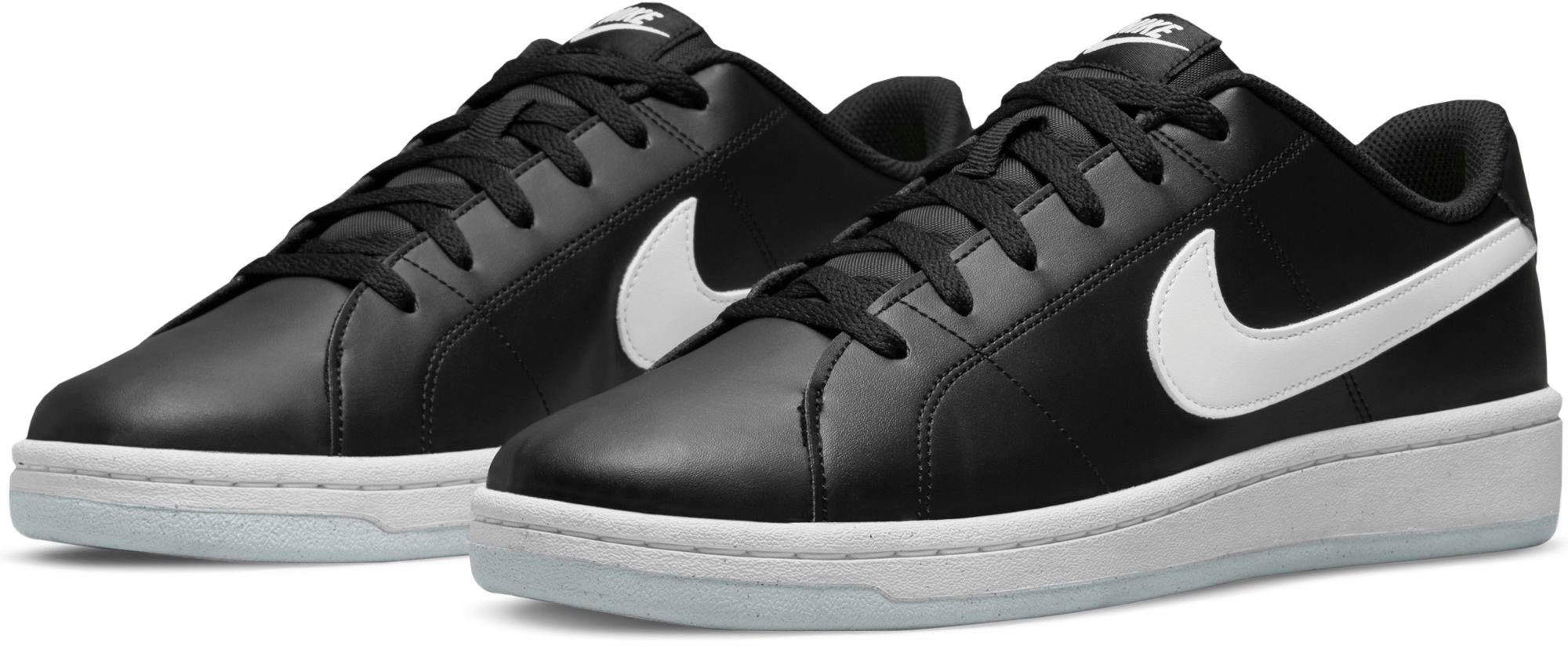 Nike Sportswear COURT ROYALE 2 NEXT NATURE Sneaker schwarz-weiß