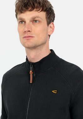 camel active Sweatjacke mit Stehkragen