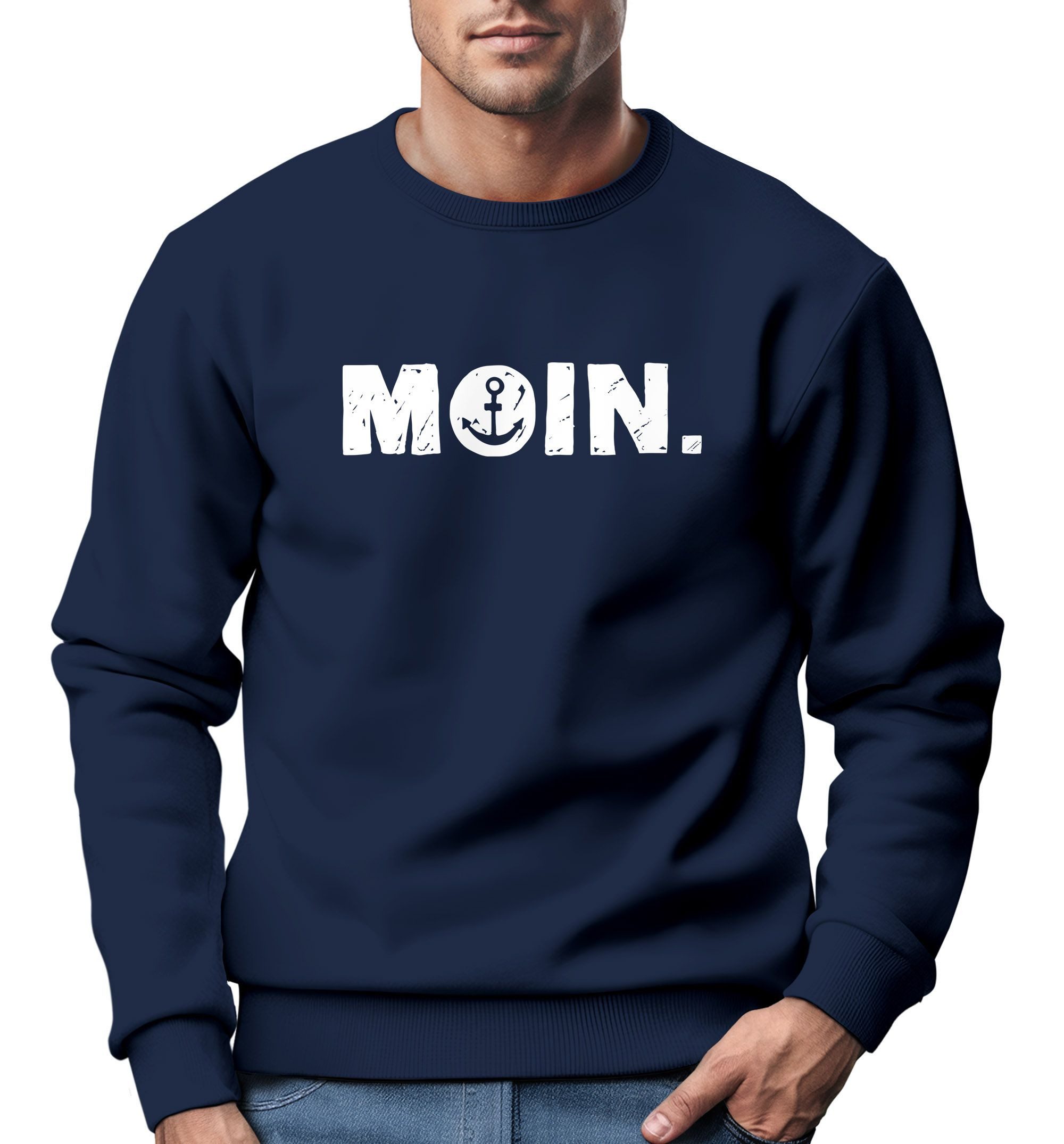 Neverless Sweatshirt Sweatshirt Herren Dinosaurier Aufdruck günstig online kaufen