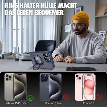 RefinedFlare Handyhülle Hüllen für das iPhone 15 Pro Max mit Ständer, Schutz, vielen Optionen