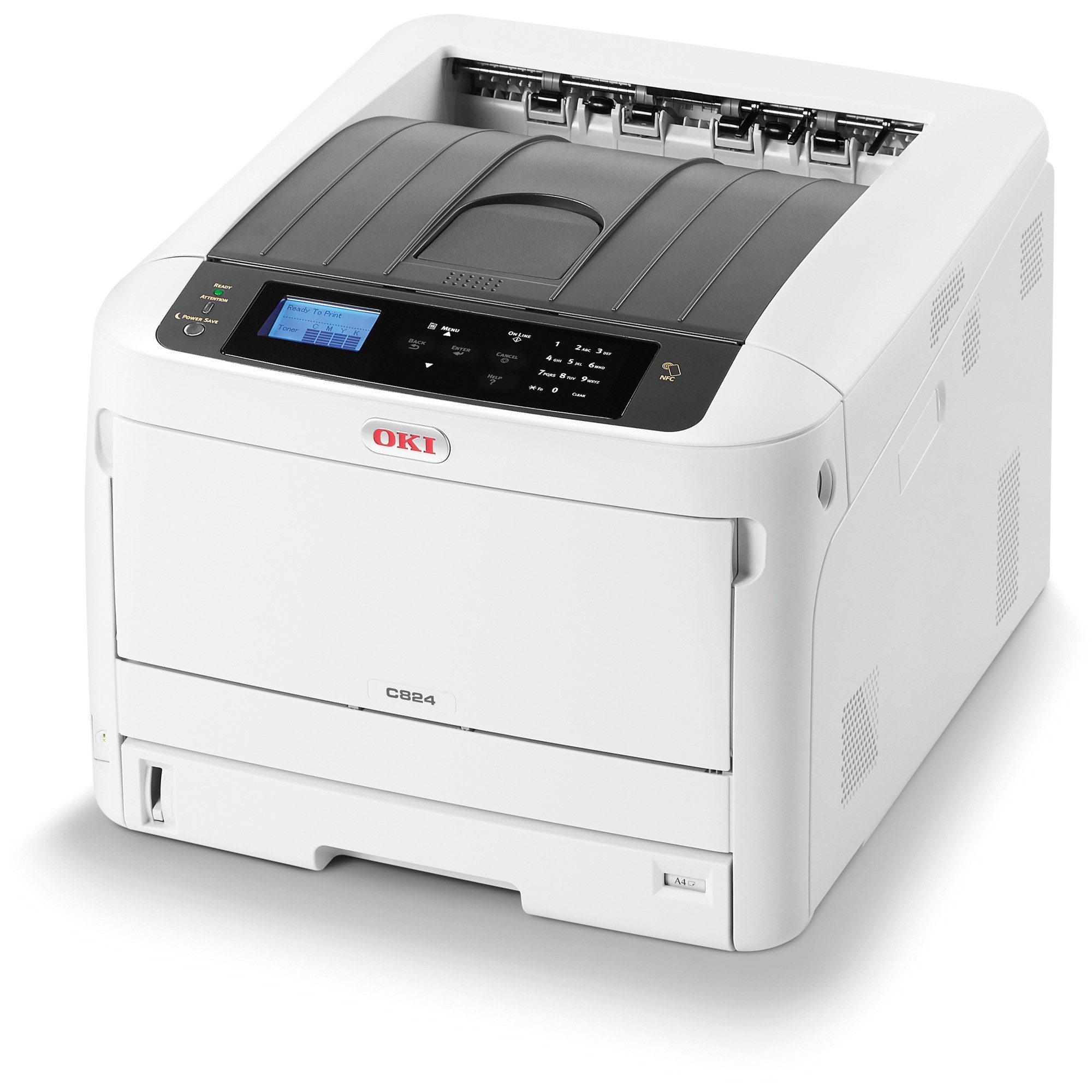 OKI OKI C824dn, LED-Drucker, (USB, LAN) Laserdrucker