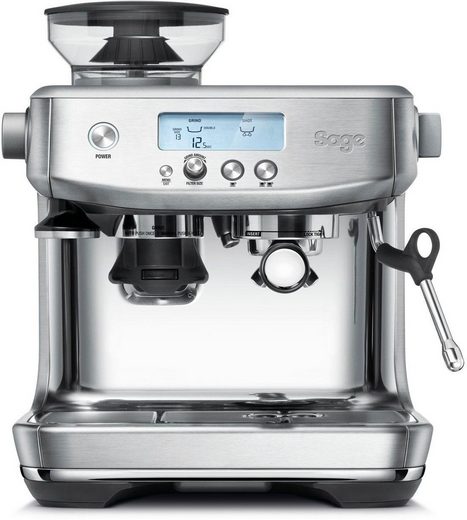 Sage Espressomaschine »The Barista Pro, SES878BSS4EEU1«, Gebürstetes Edelstahl