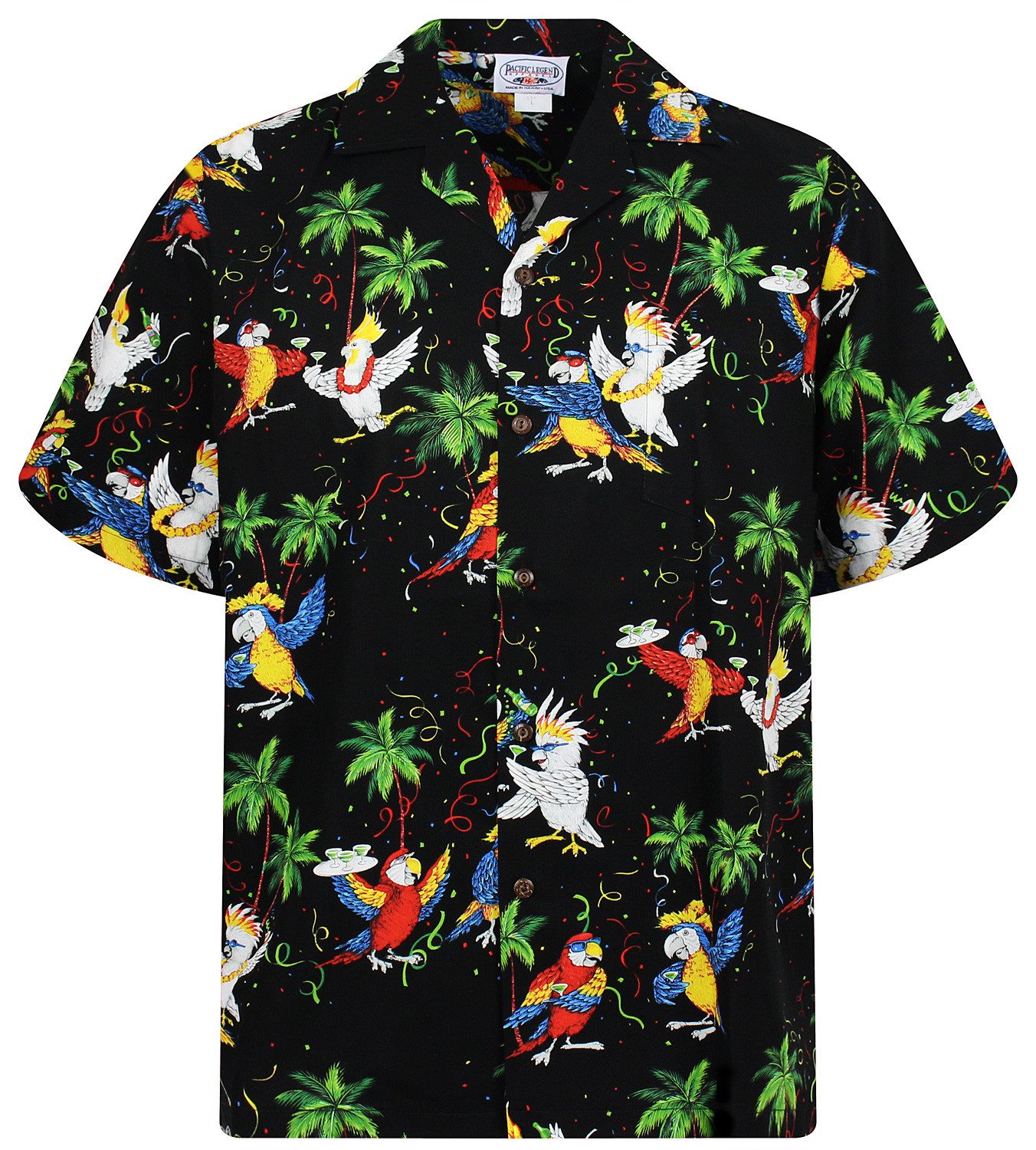 Pacific Legend Hawaiihemd Party Papageien Original günstig online kaufen