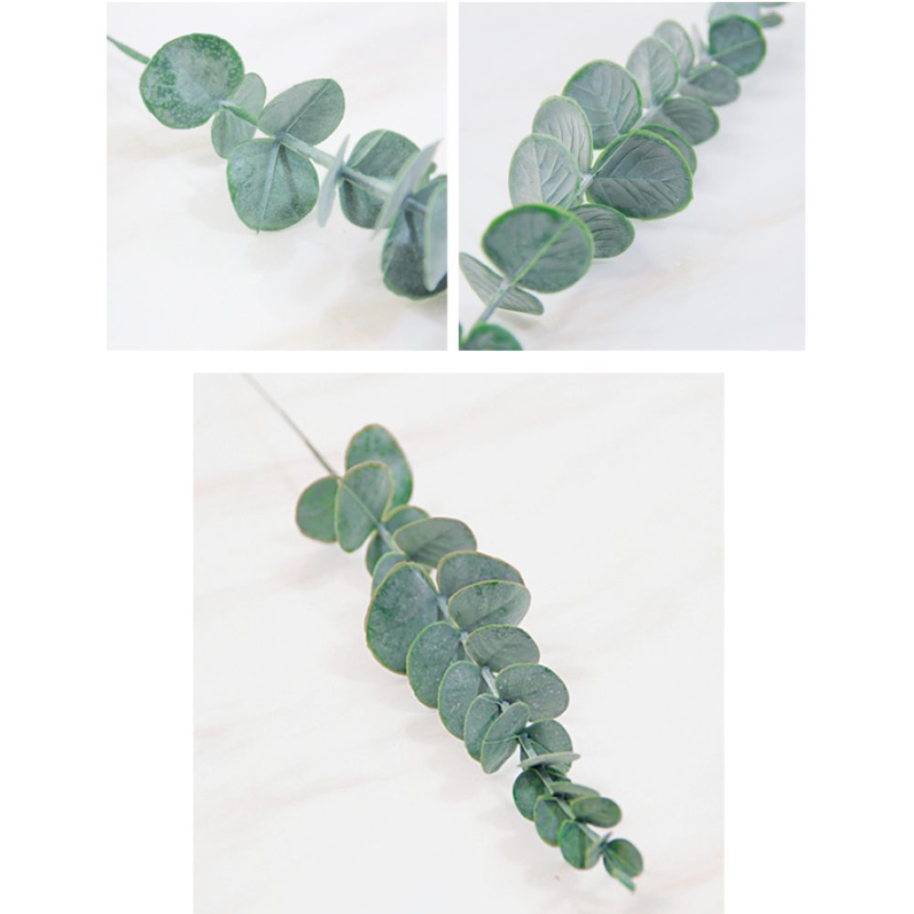 Jormftte, Anlässe und Eukalyptus Kunstblume grün Spray verschiedene Blatt, Eukalyptus-Zweige Dekoration Für
