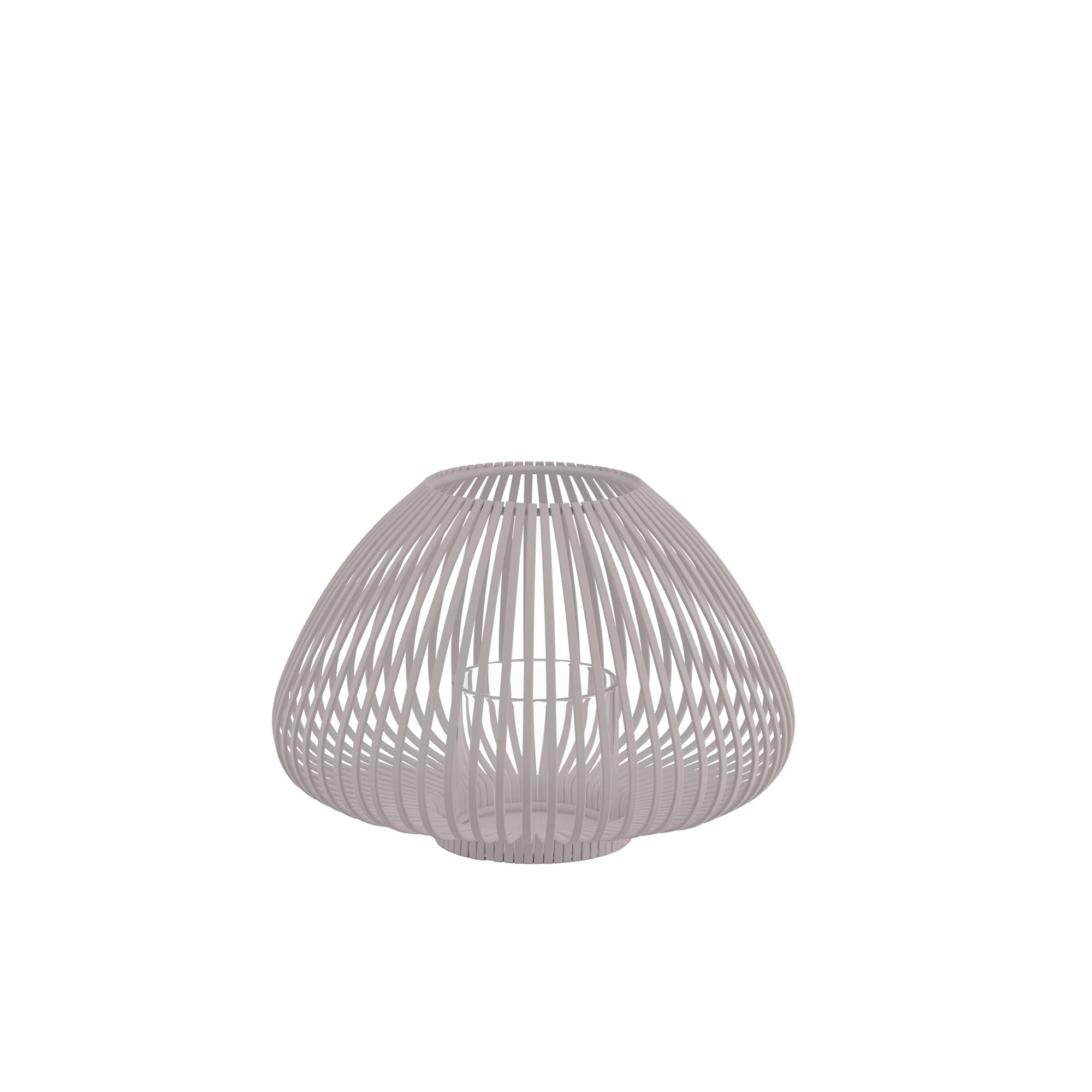 blomus Laterne -LYVA- Kerzenhalter, Windlicht, Kerzenlaterne: Indoor & Outdoor, Lichteffekte für gemütliche Atmosphäre, inklusive Kerzenglas