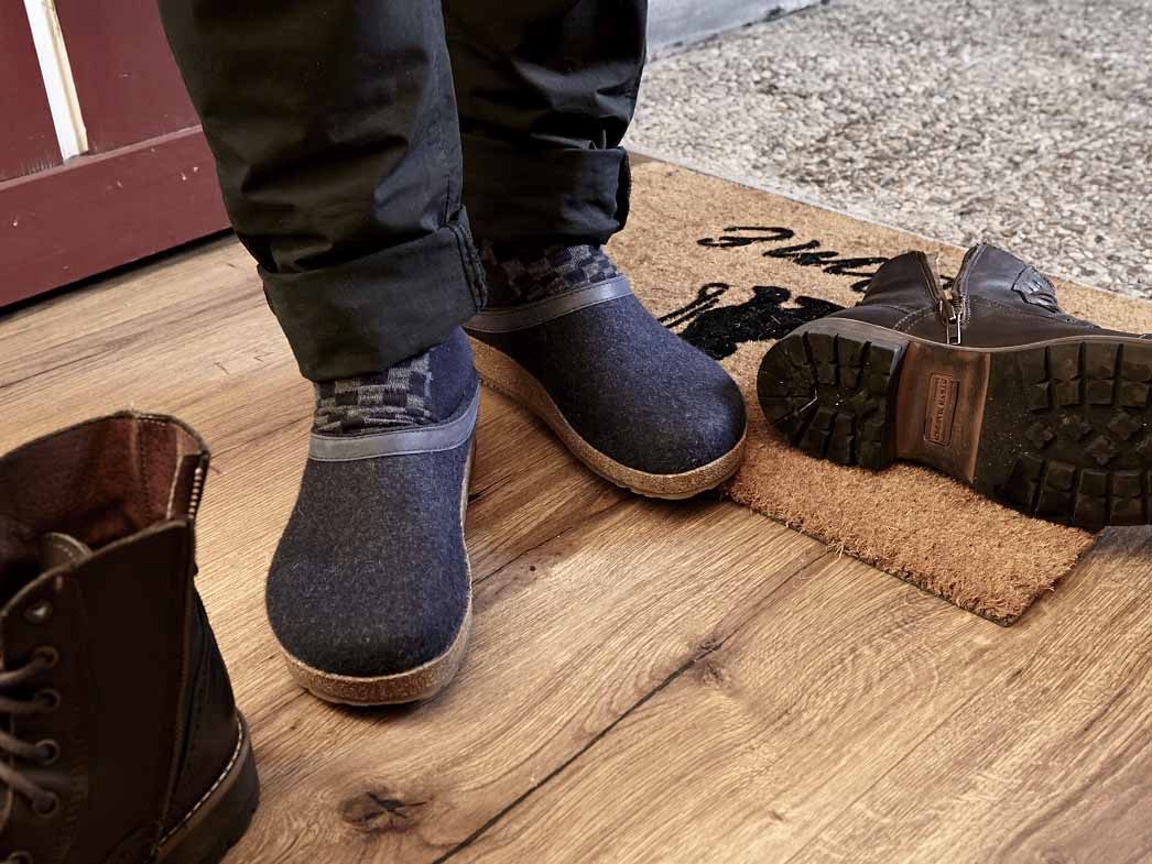 Haflinger Filzclog Grizzly Torben Hausschuh Bestseller