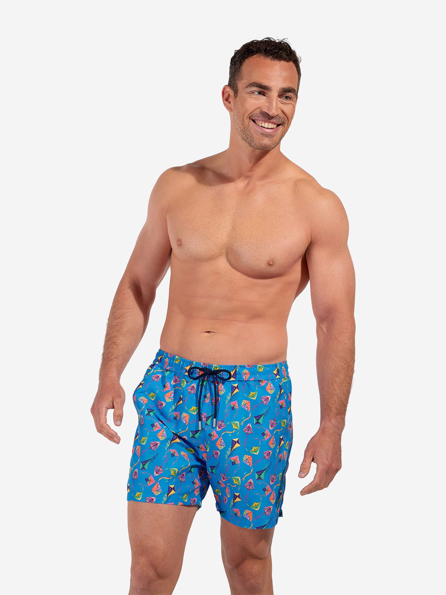 Hom Boxer-Badehose Beach Boxer Lido Badeboxer, Schwimmshorts Boxer, Badeshorts