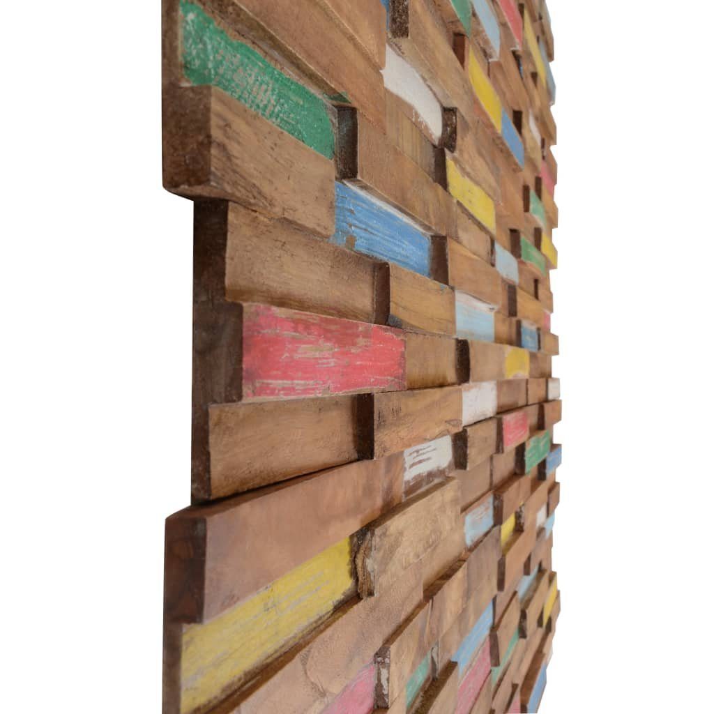 vidaXL Wandpaneel NA Wandverkleidung 10 Stk 1,03 m² Massivholz Teak