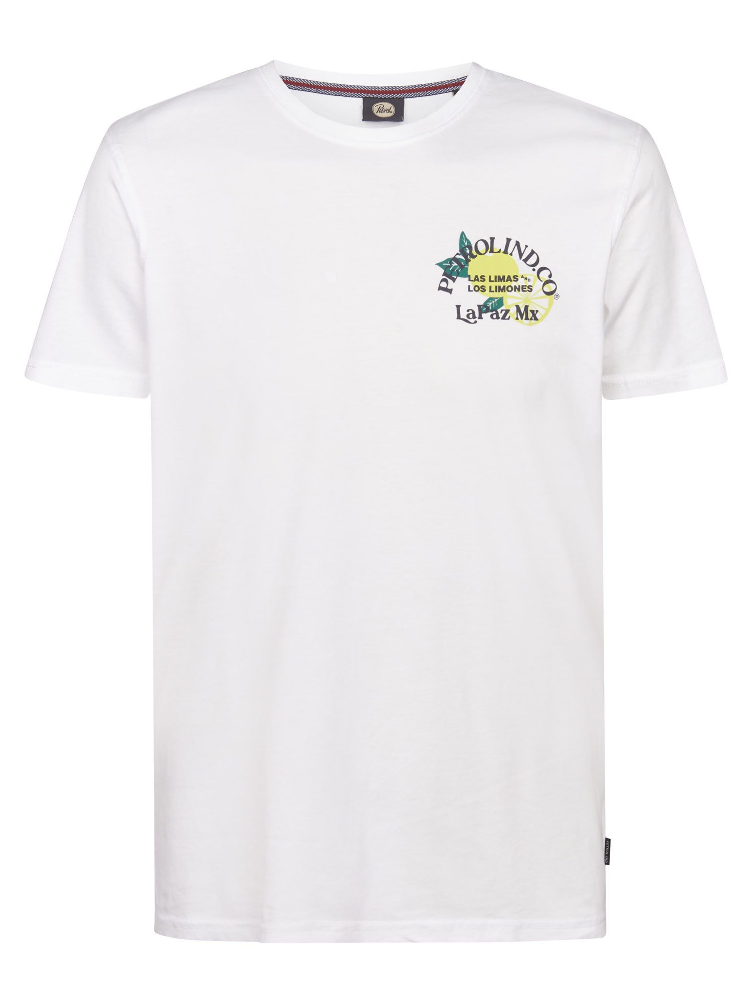Petrol Industries T-Shirt CosmosAzul mit Rückenprint
