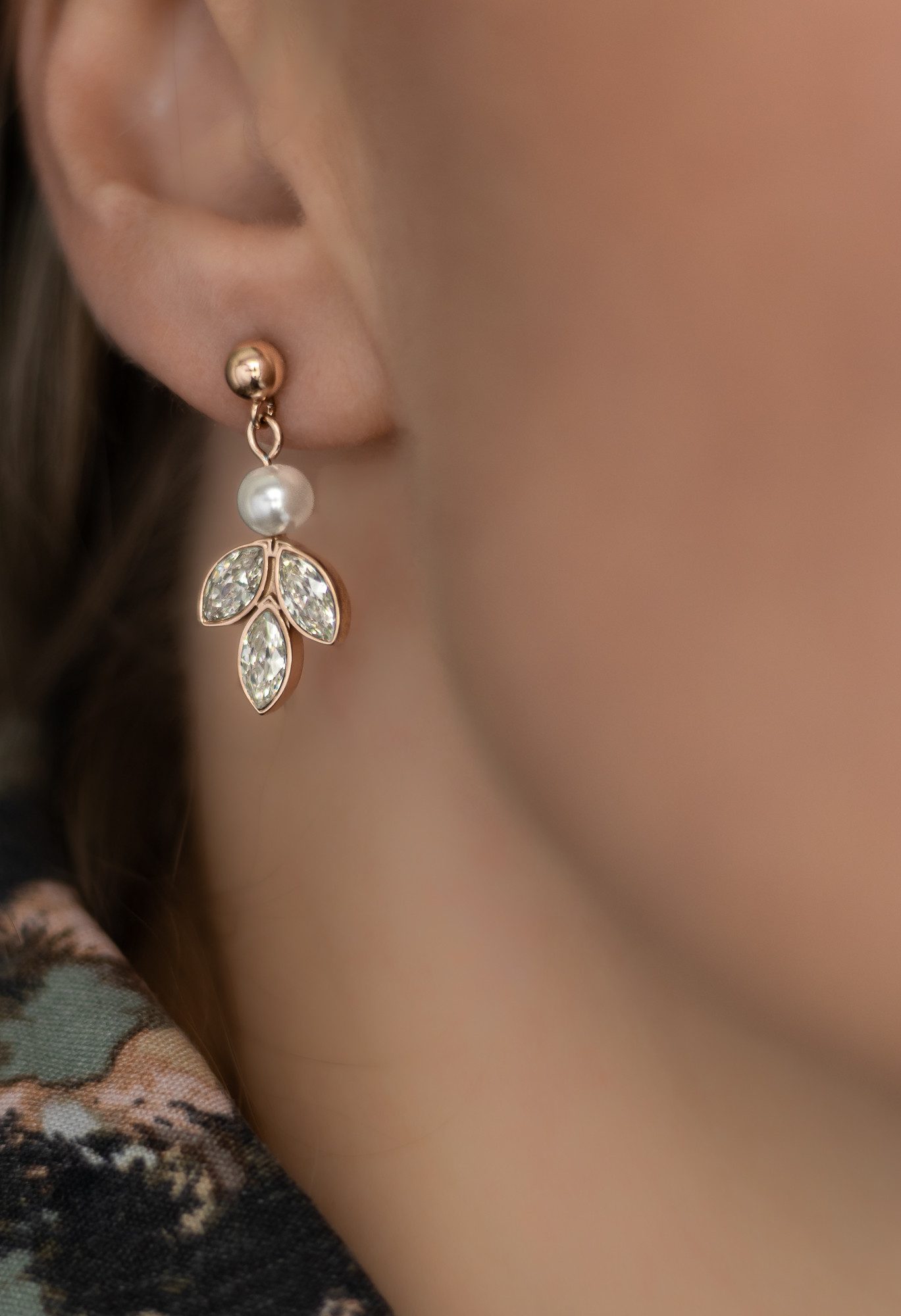 Brautkrone Schmuckset Brautschmuck: Halskette & Ohrringe günstig online kaufen