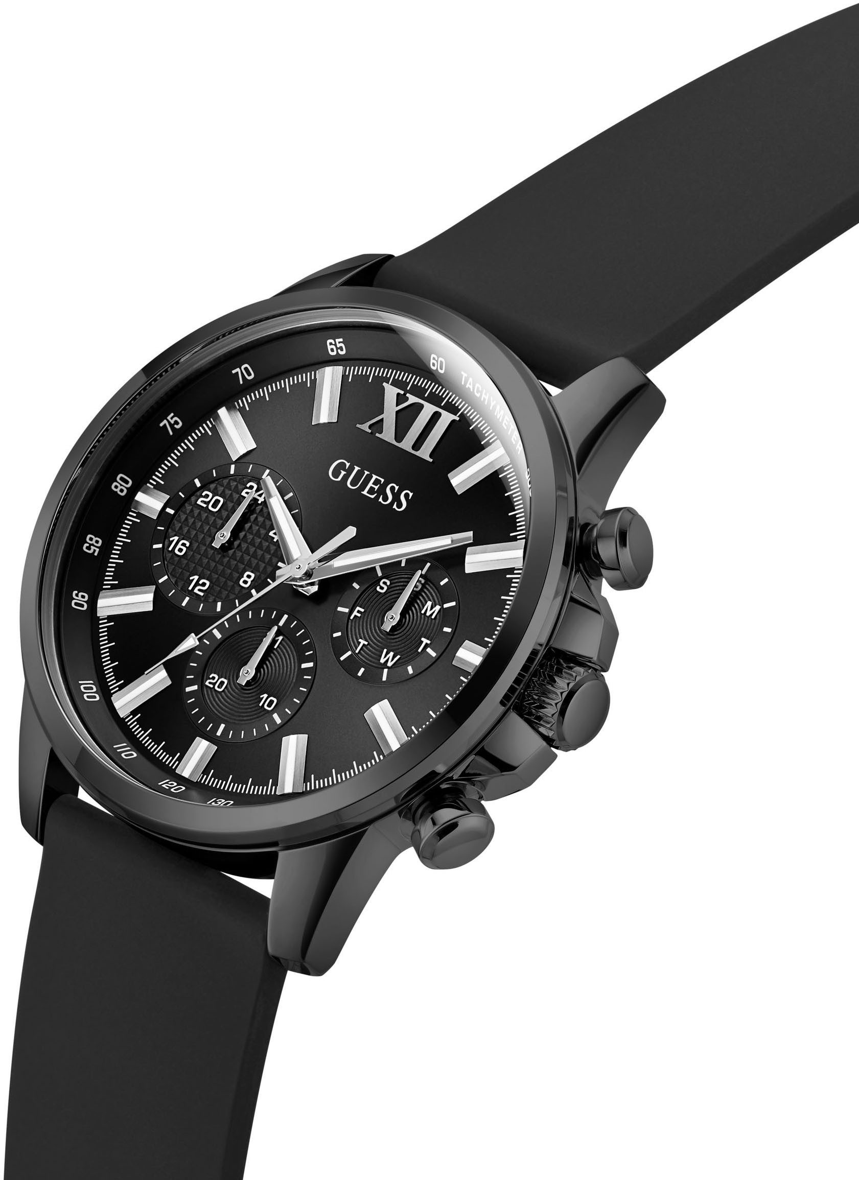 Guess Multifunktionsuhr WALKER GW0913G3, Quarzuhr, Armbanduhr, Herrenuhr, D günstig online kaufen