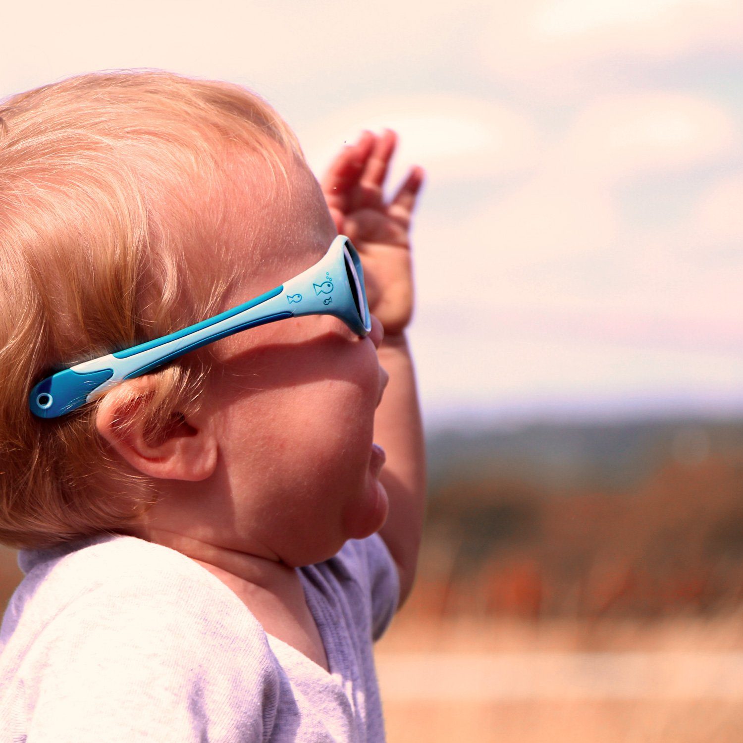 & & Motiven) Baby Farben (in Jahre 0-2 Sonnenbrille pfiffigen bunten Jungen mit SUNGLASSES Flexibel Unzerstörbar Sonnenbrille, Fish & ActiveSol Mädchen,