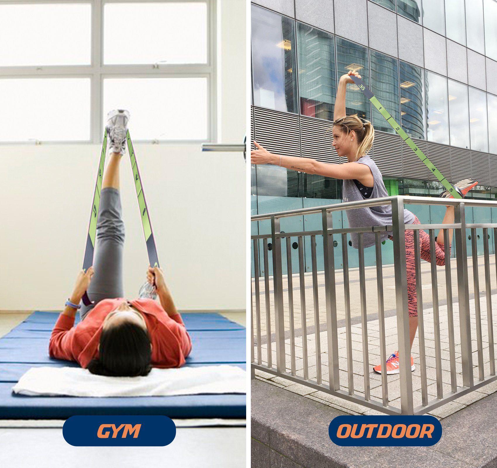 Gymnastik Gymnastikband für für Bein Yoga Trainingsband Yogagurt Tanz, Fitness, Körperliche Training, Yogagurt Homewit Therapie,