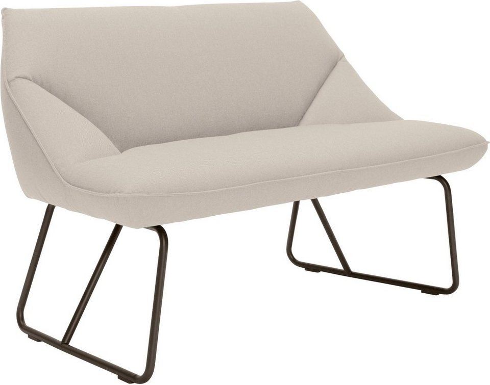 TOM TAILOR Sitzbank »CUSHION«, Schicke Essbank mit schwarzem
