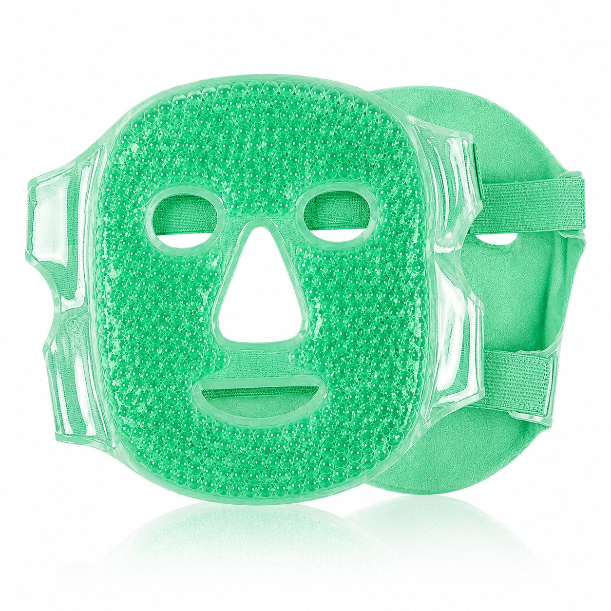 HAF Gesichtsmaske Gesichtsmaske Auswahl Kühlmaske Gesicht Eismaske Heiß & Kalt anwendbar Gegen geschwollene und müde Augen, Sowohl Heiß als auch Kalt anwendbar