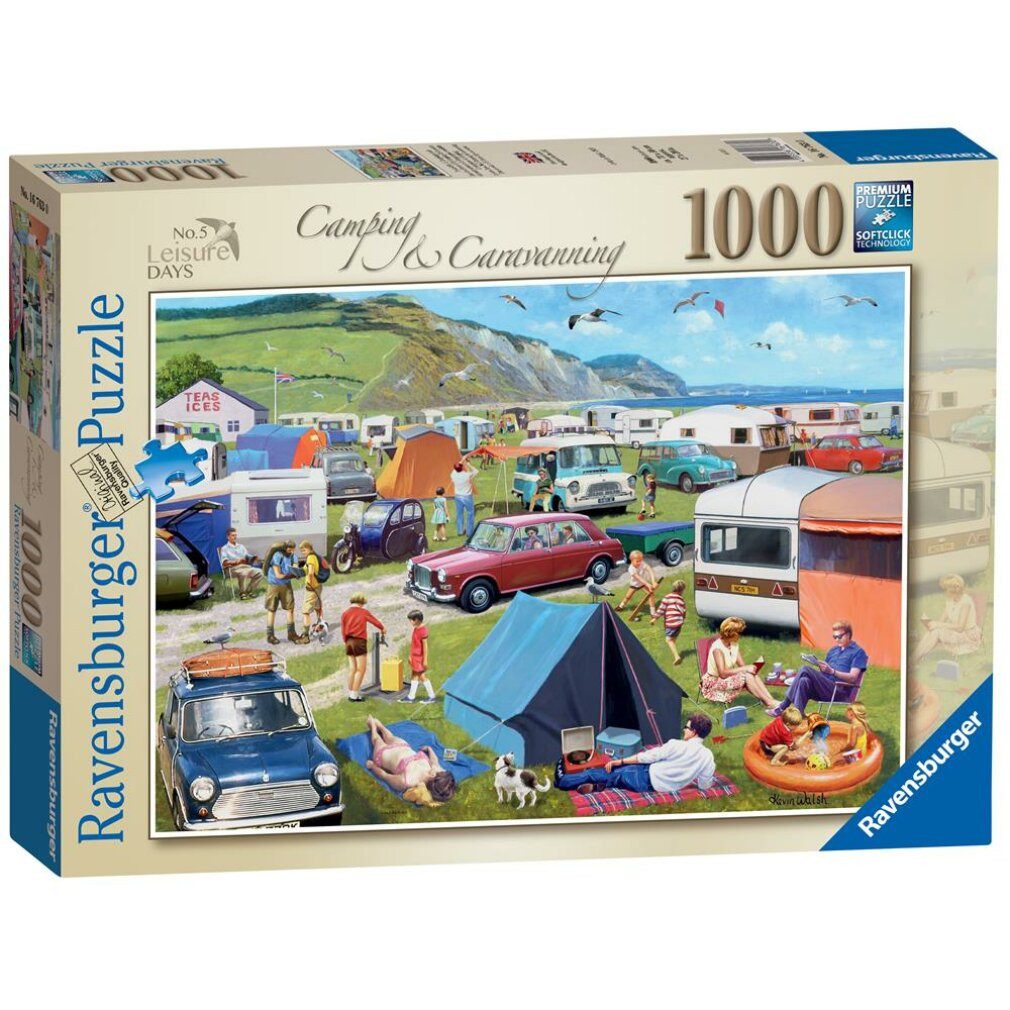 Ravensburger Puzzle Puzzle Camping im Wohnwagen günstig online kaufen