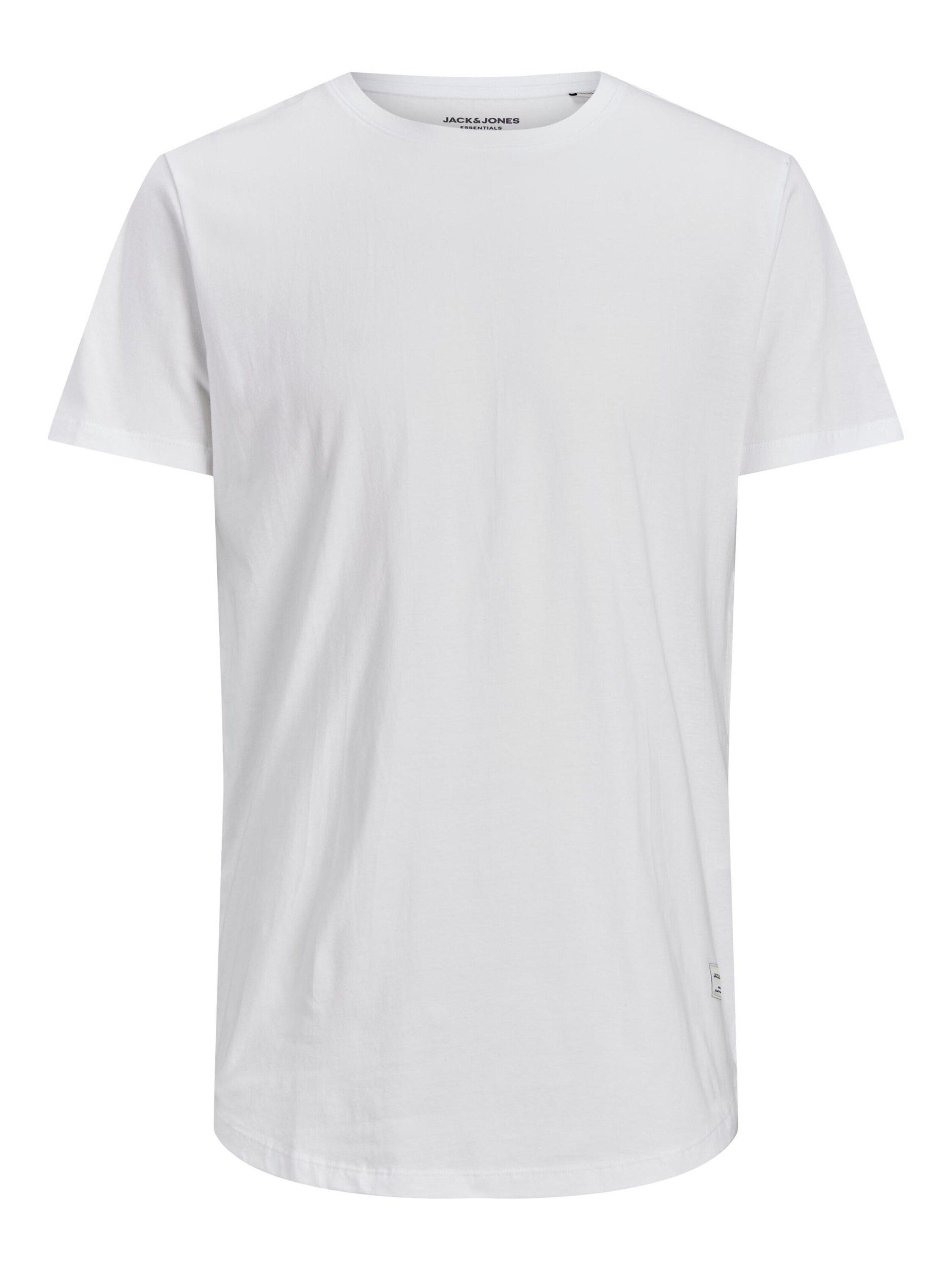 Jack & Jones T-Shirt 4White 12195439 White 3Black (7-tlg) Noa