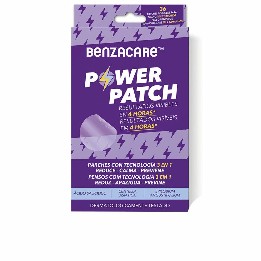 BENZACARE Körperpflegemittel BENZACARE POWER PATCH ultraleicht und ultradünn unsichtbare Patch 36 u