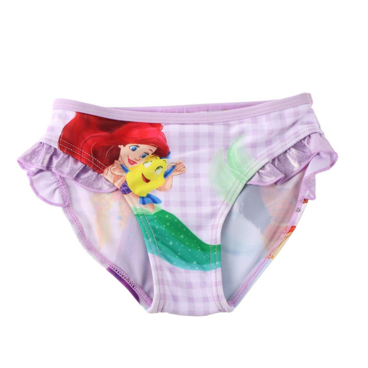 Disney Princess Badehose Kinder Swim Trunks aus Polyester und Elastan für Urlaub Schwimmbad (Packung)