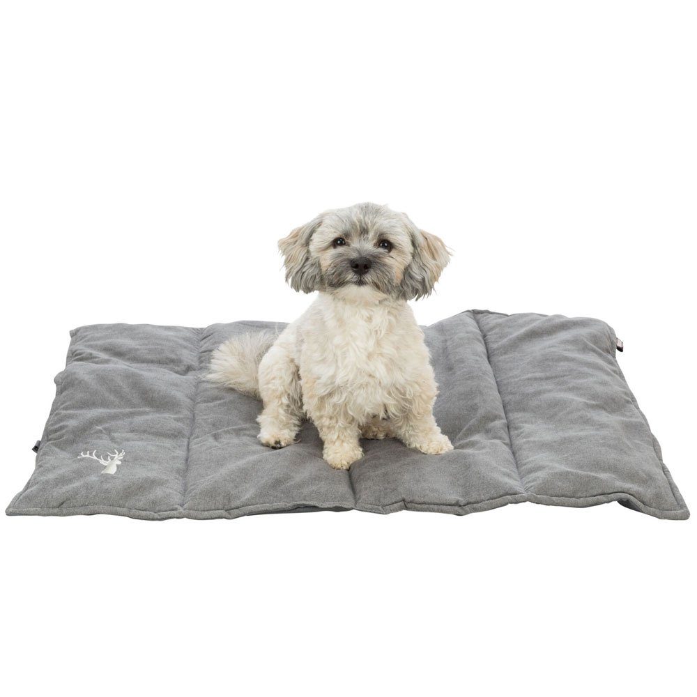 TRIXIE Tierdecke Trixie Reisedecke Leni - grau Maße: 80 × 60 cm