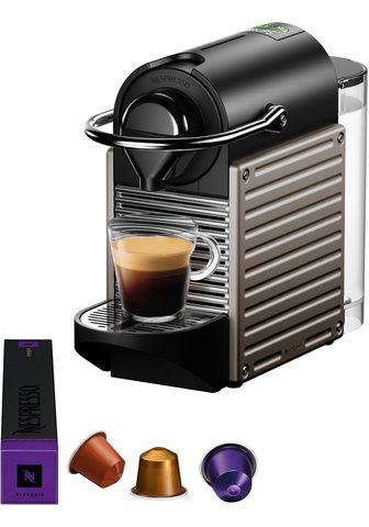 NESPRESSO Кофеварка XN305T Pixie включая Aerocci...