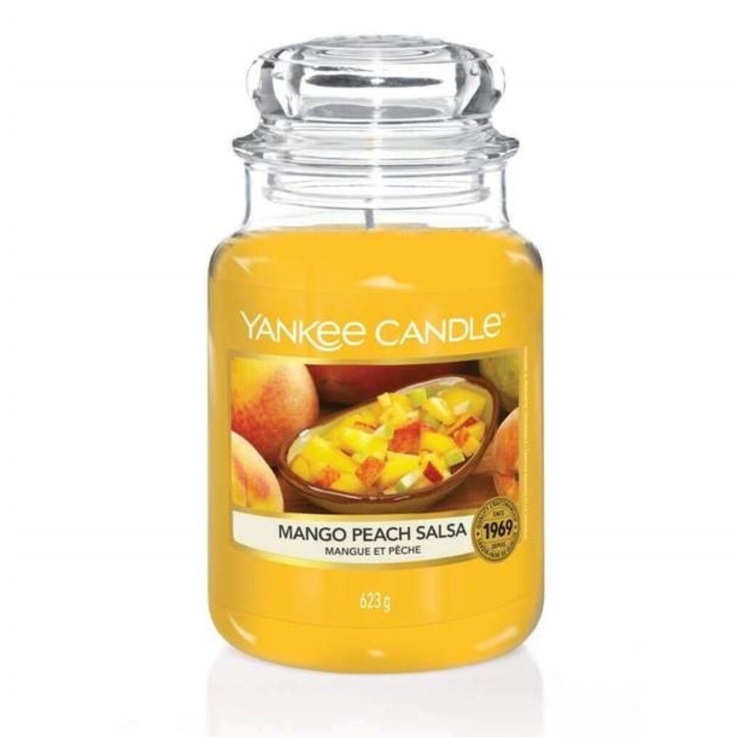 Yankee Candle Duftkerze Yankee Candle Mango Peach Salsa Duftkerze im Glas 6 günstig online kaufen