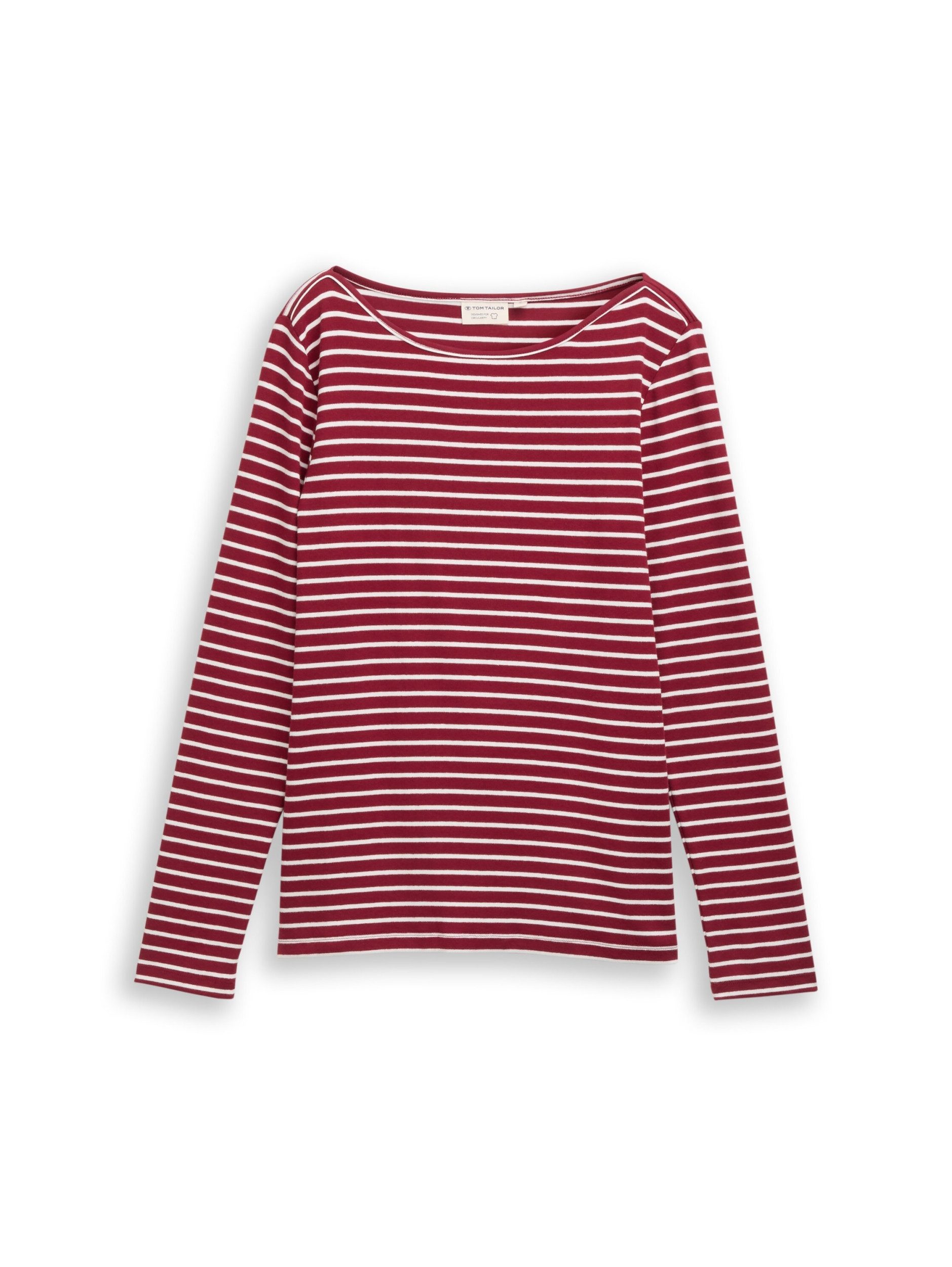 TOM TAILOR Denim Langarmshirt T-shirt striped günstig online kaufen