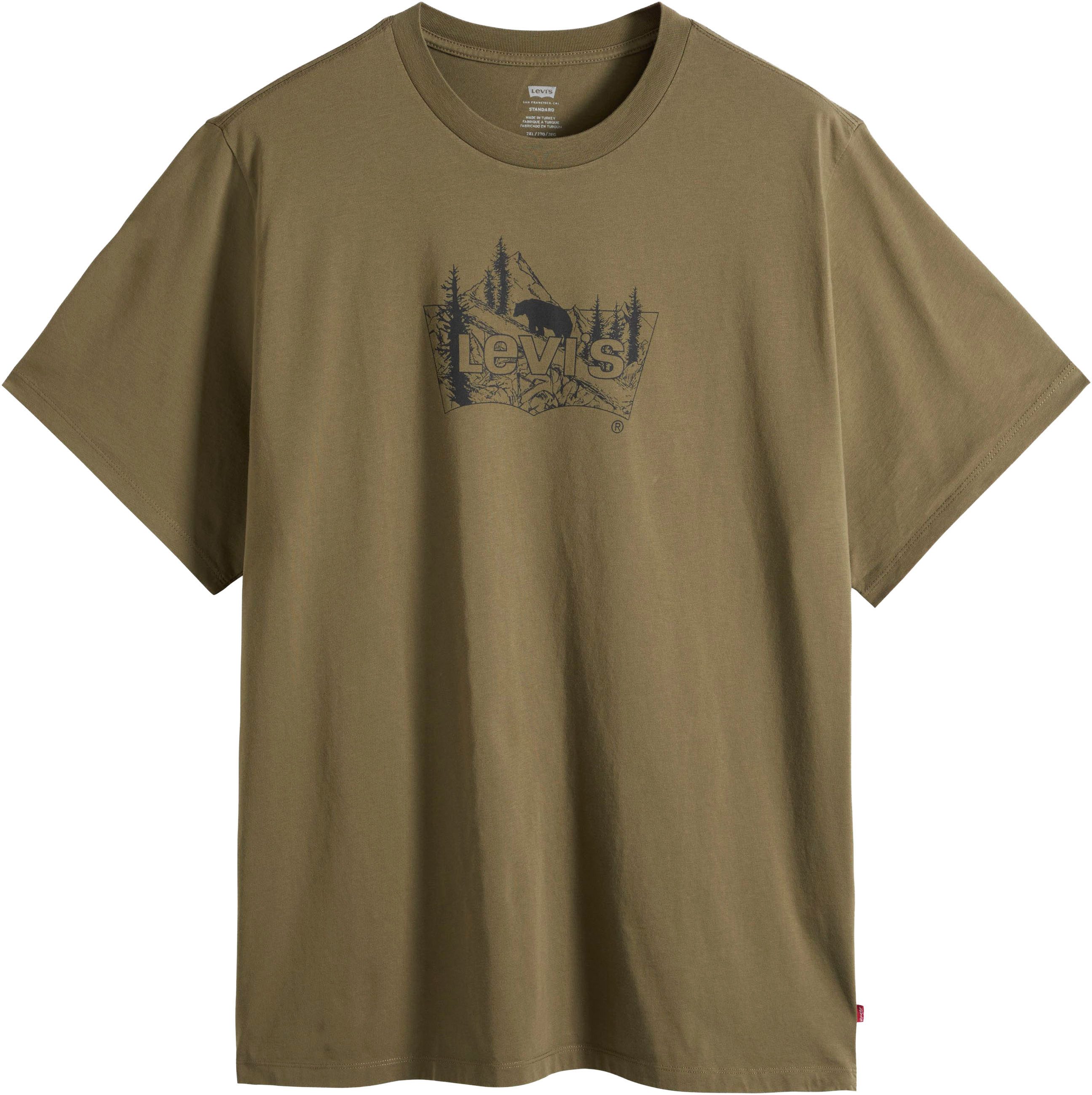 Levi's® Plus T-Shirt LSE B&T BIG GRAPHIC TEE mit Logostickerei auf der Brust – Bild 5 von 5