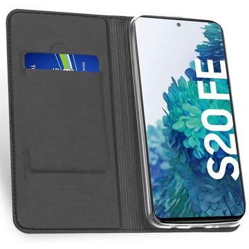 CoolGadget Handyhülle Magnet Case Handy Tasche für Samsung Galaxy S20 FE 6,5 Zoll, Hülle Klapphülle Ultra Slim Flip Cover für Samsung S20 FE Schutzhülle