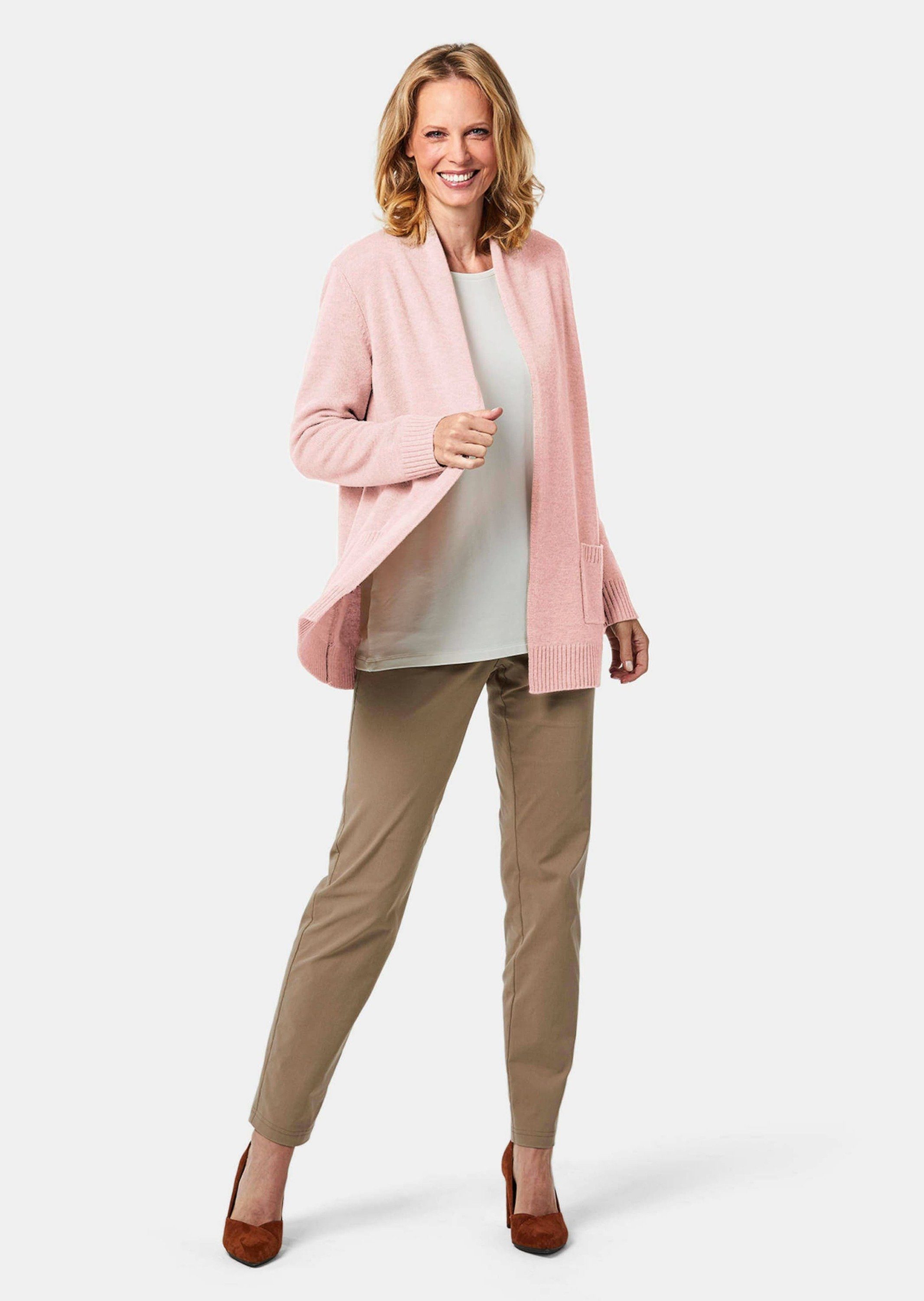 GOLDNER Strickjacke Kurzgröße: Strickjacke aus Merinowolle günstig online kaufen