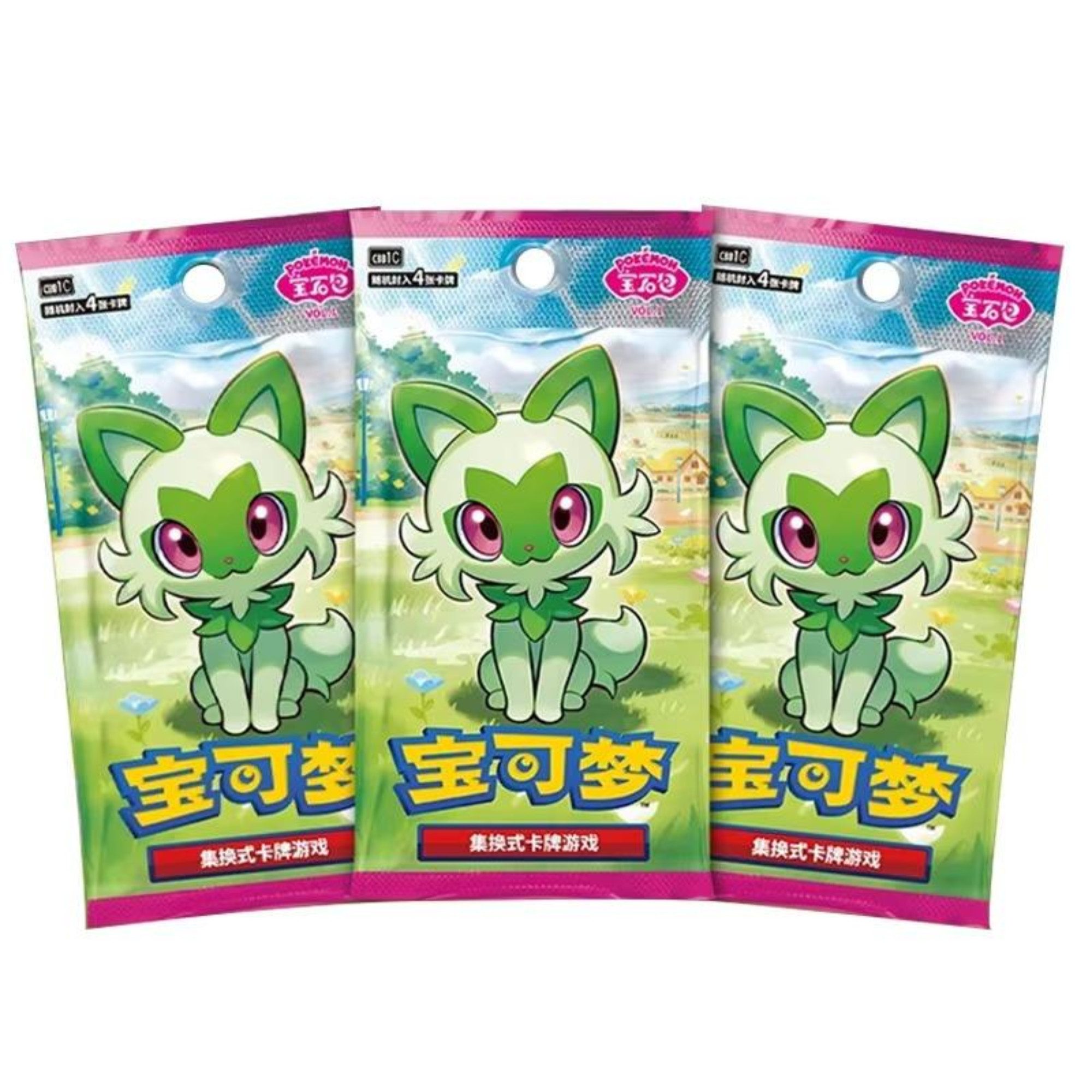 The Pokémon Company Sammelkarte Pokémon Gem Pack Booster Box CHN Vol. 1–5 Sammelkarten