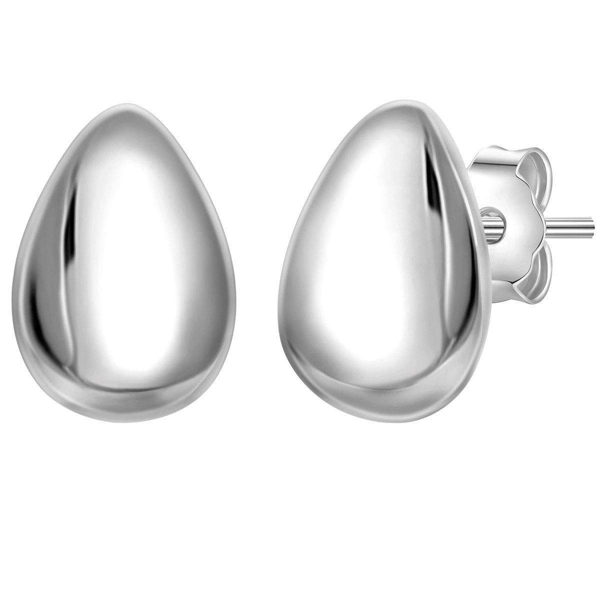 Glanzstücke München Paar Ohrstecker Tropfen silber